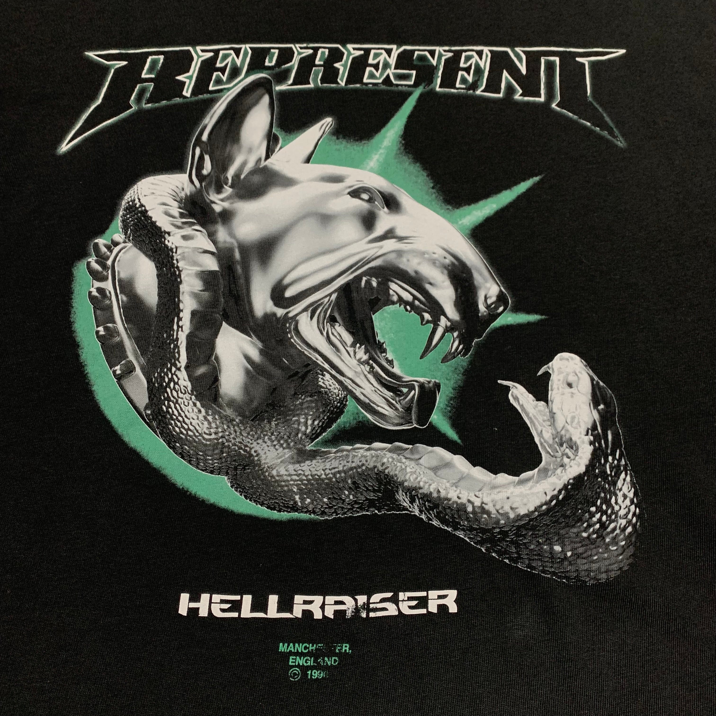Represent Medium Hell Raiser Vintage Black Tee