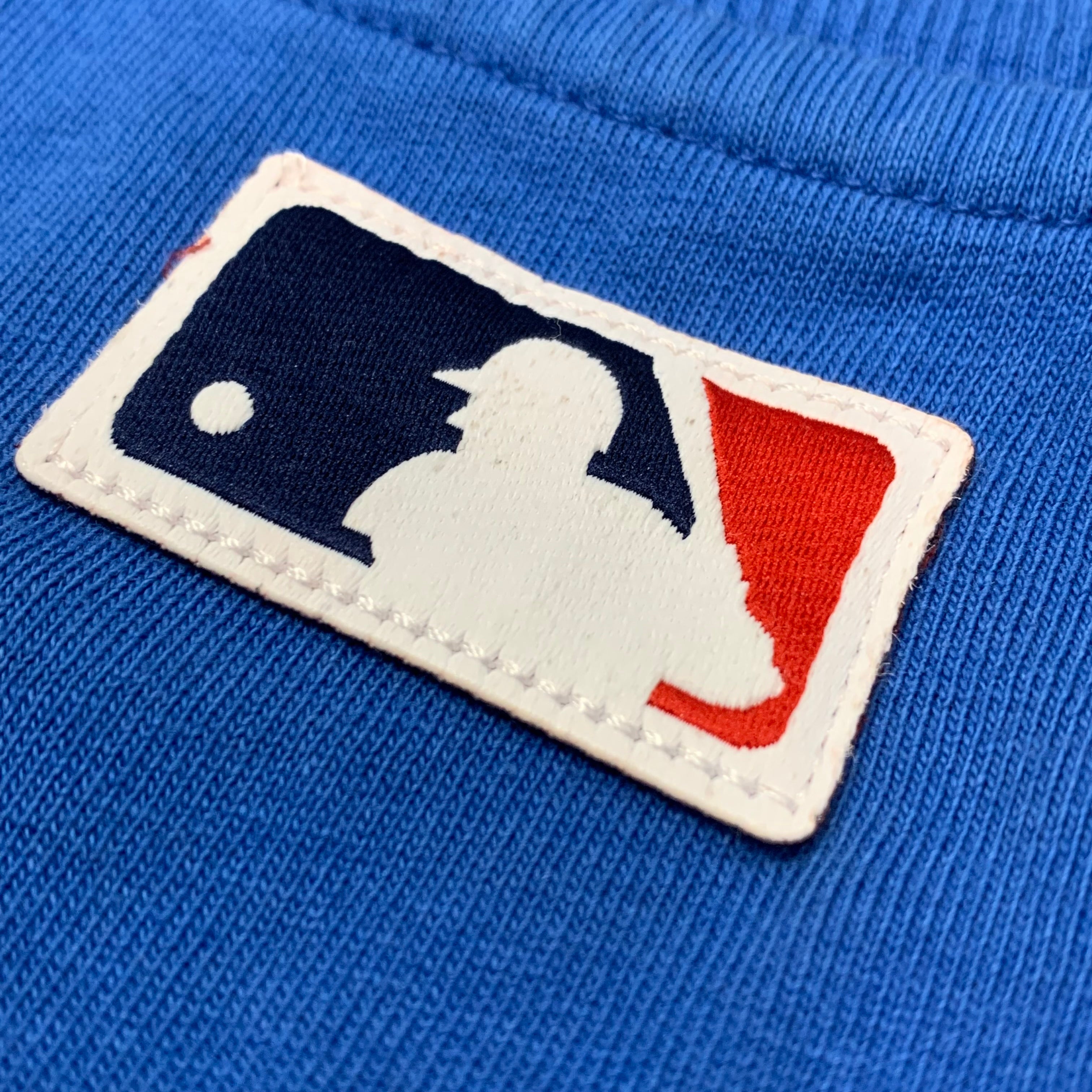 Off White Small Tee MLB Chicago Cubs Blue T-Shirt Virgil Abloh