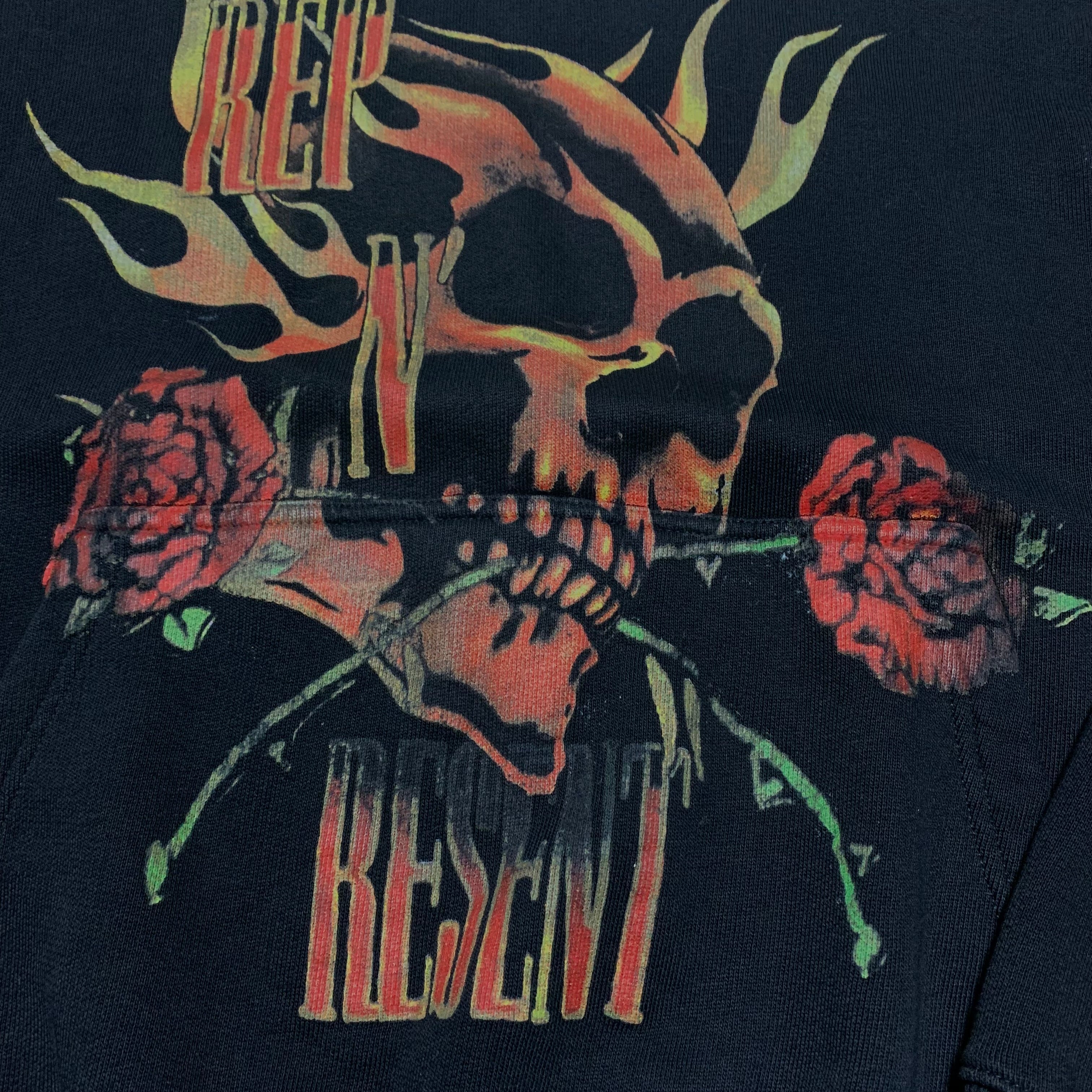 Represent XS Rep N Resent Vintage Black Hoodie