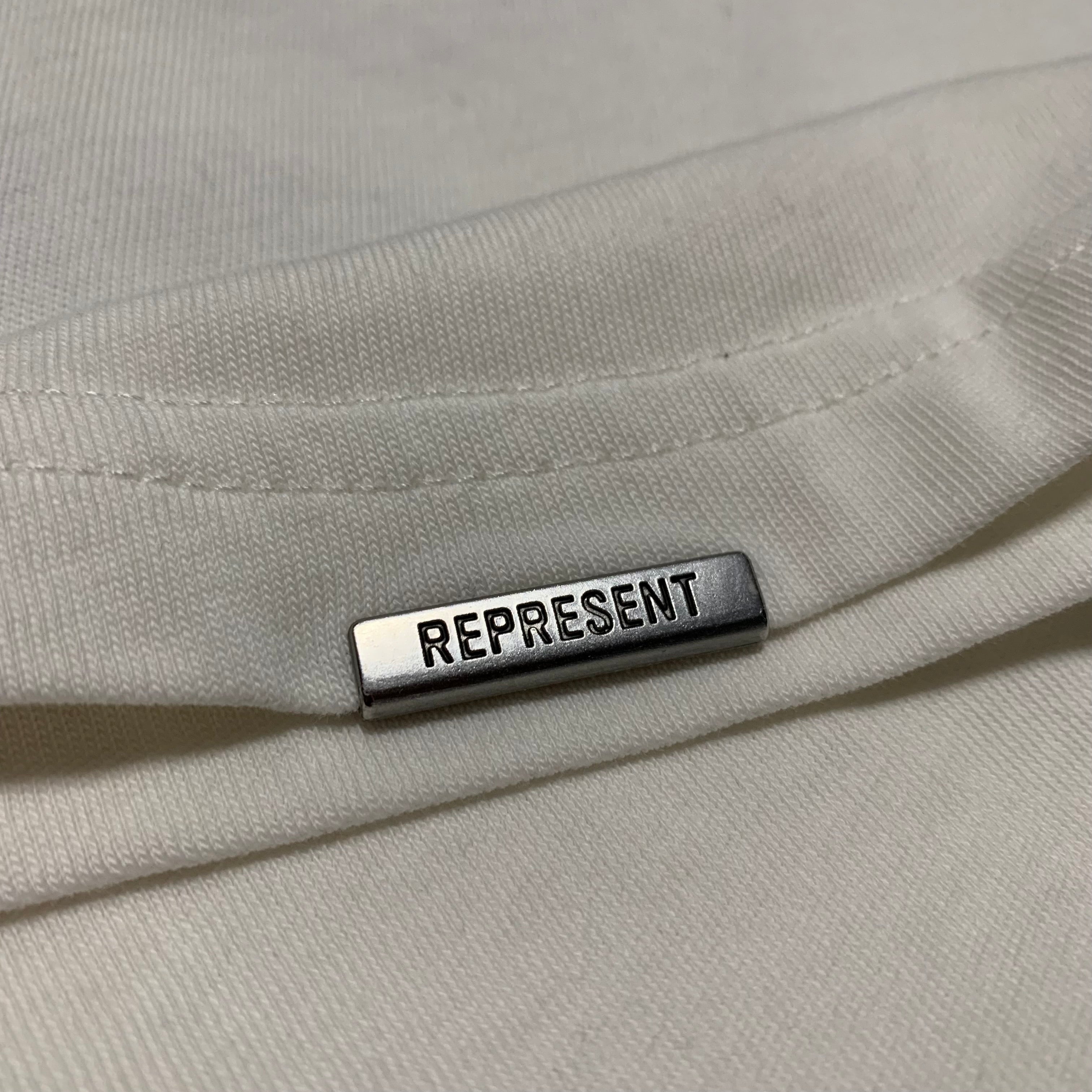 Represent Medium Spirits Of Summer Flat White Tee