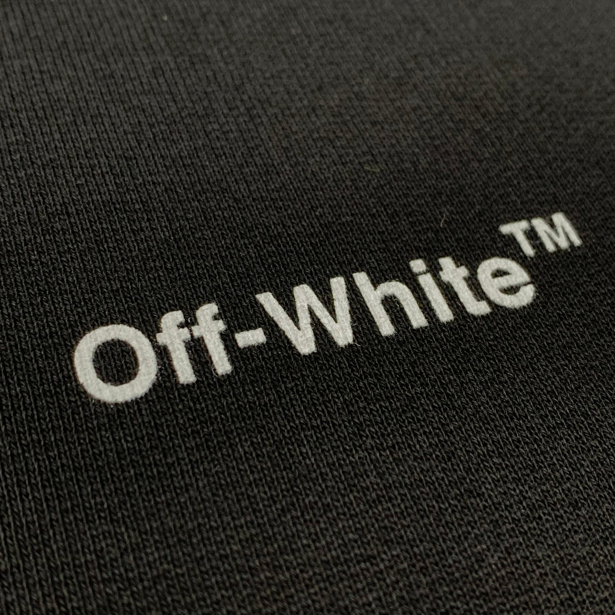 Off White Large Sweatshirt Diag Black Crewneck Virgil Abloh