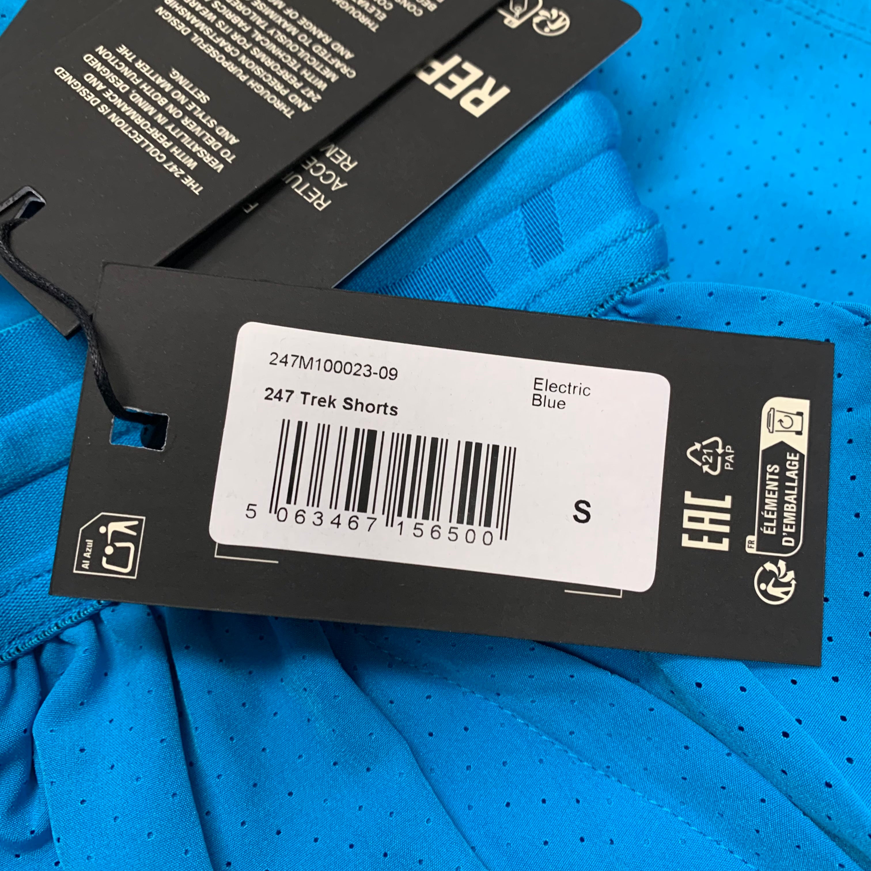 Represent Small Shorts 247 Trek Electric Blue