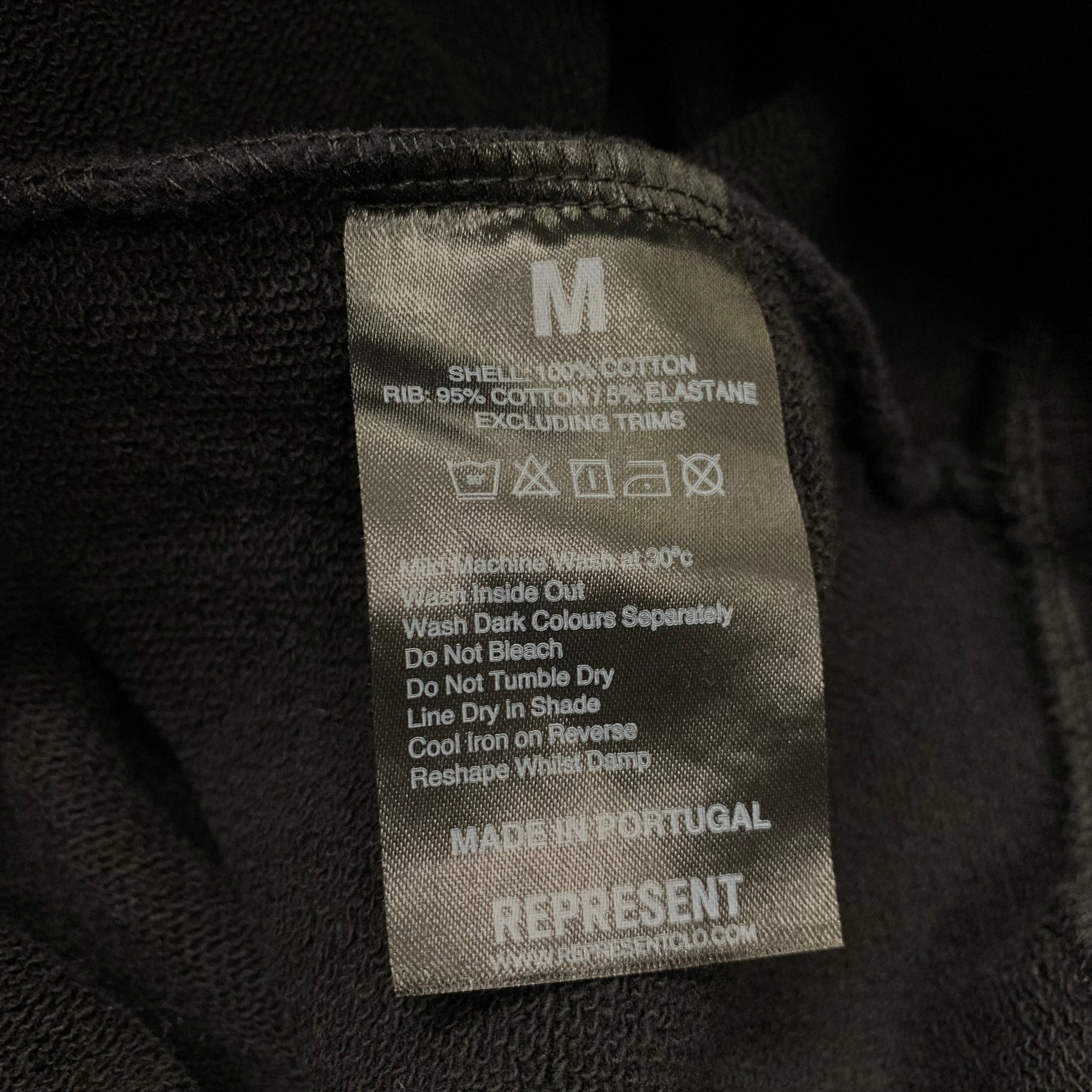 Represent Medium Hoodie Staff Jet Black Hoodie