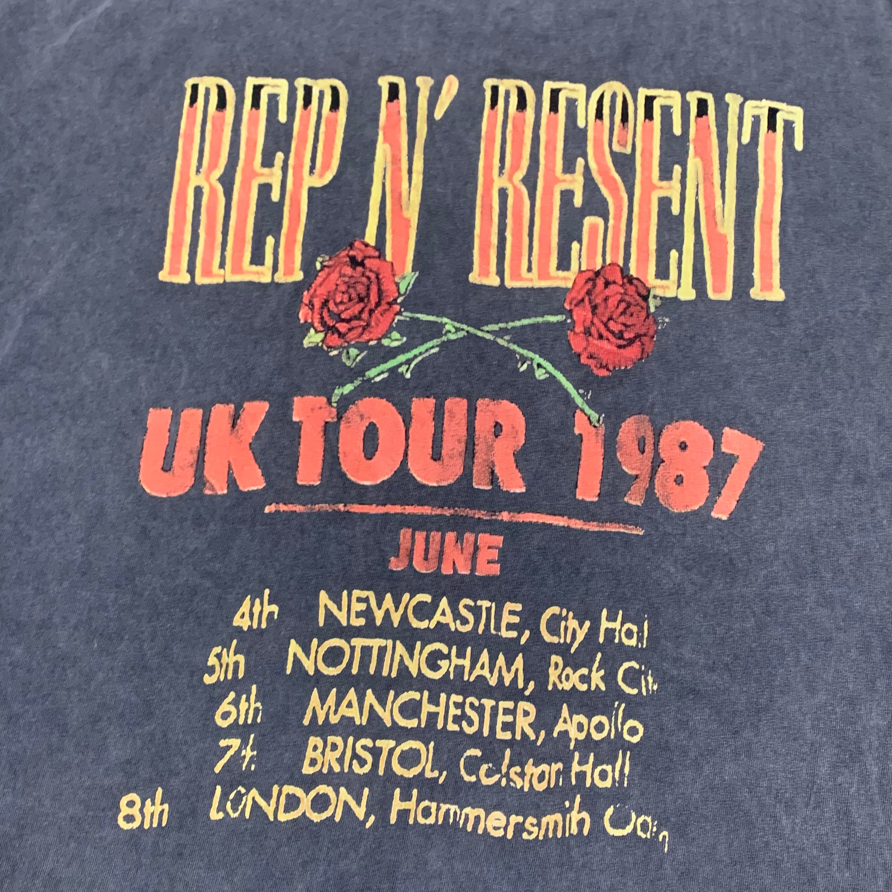 Represent XL Rep N Resent Vintage Grey Tee
