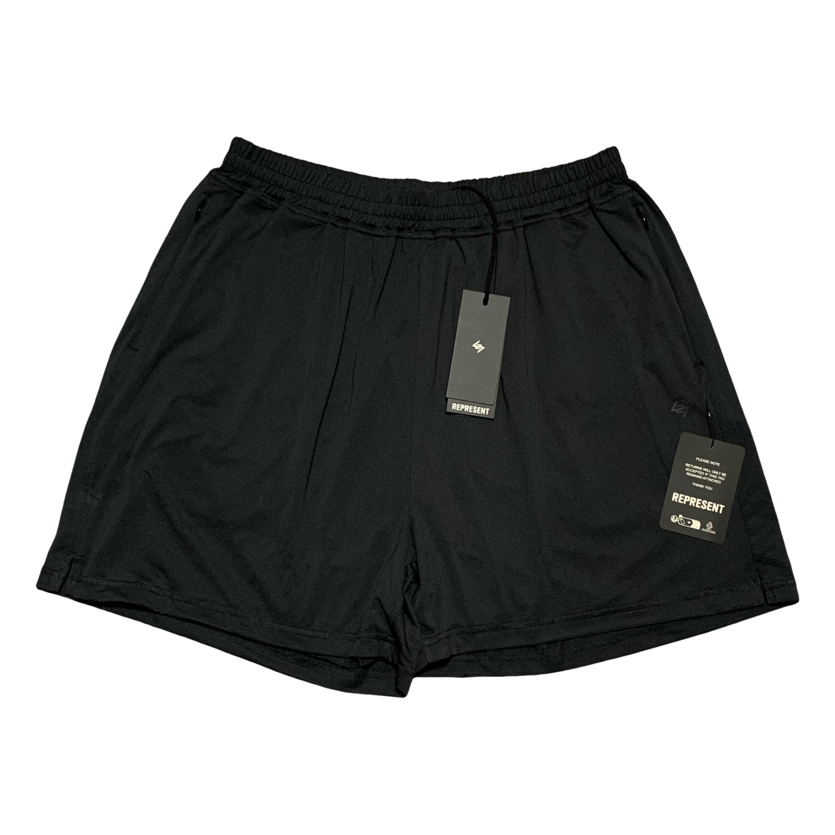 Represent XL Shorts 247 DNA Mesh Black Shorts