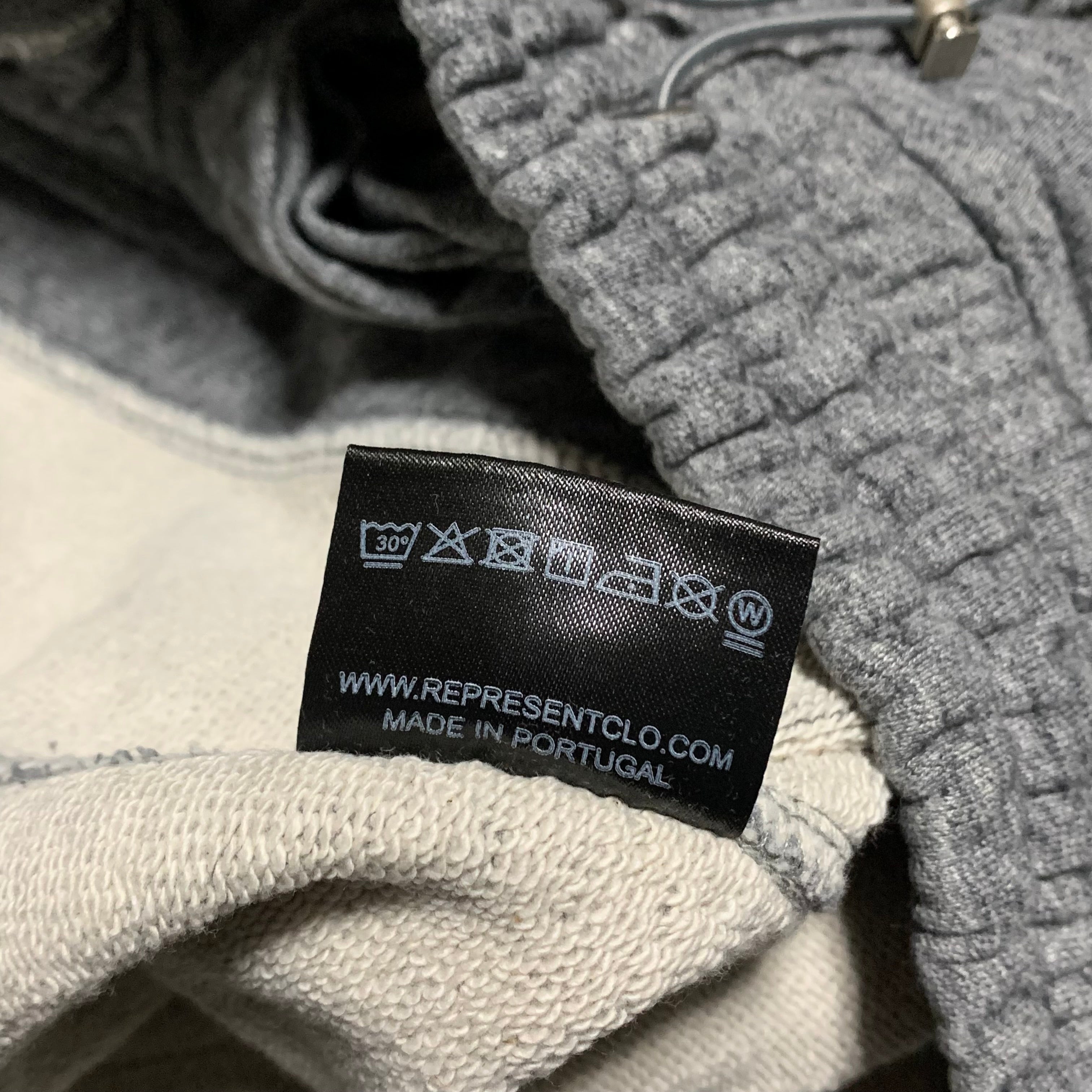 Represent Small Shorts Blanks Grey Jogger Bottoms