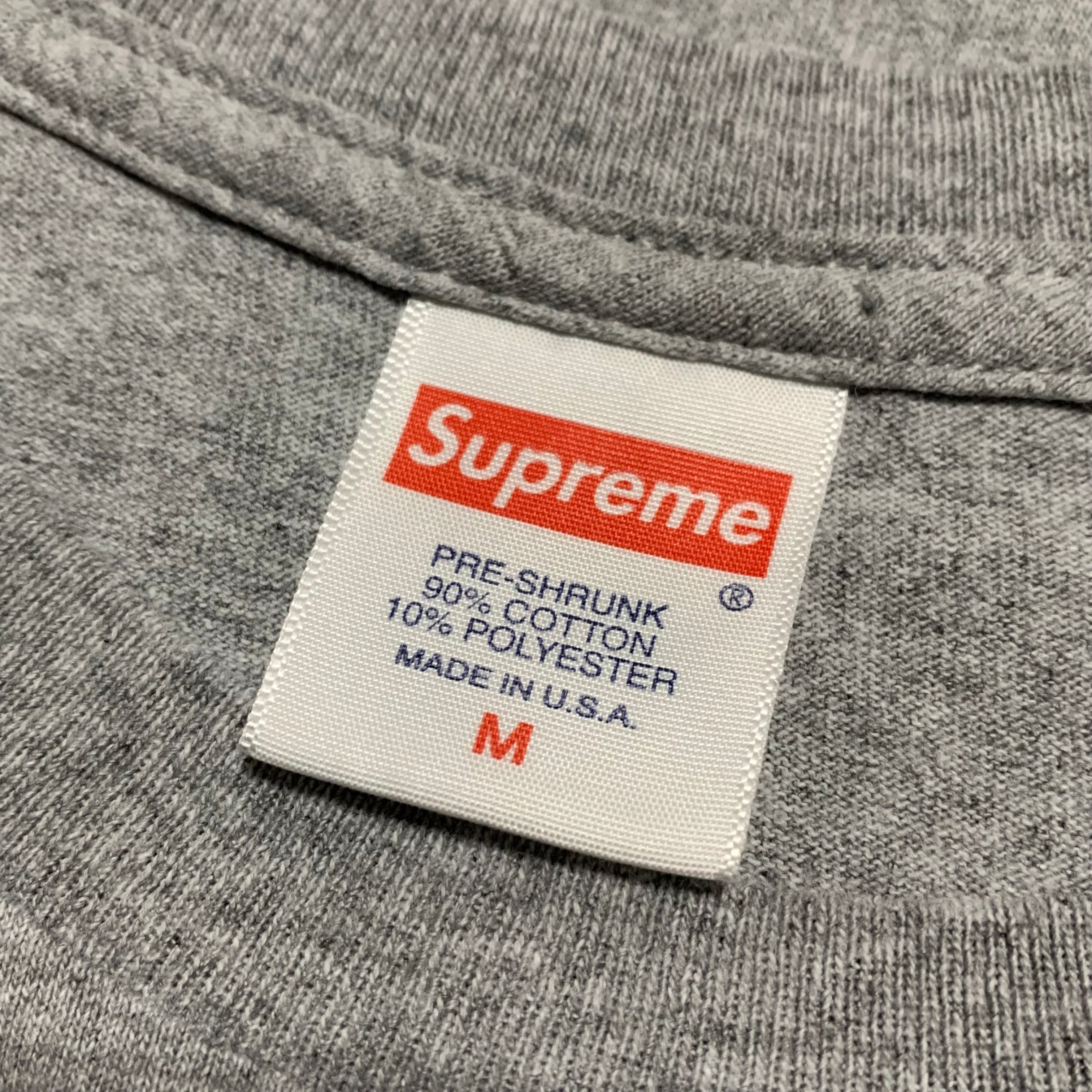 Supreme Medium Box Logo Ralph Steadman Grey Tee 2022