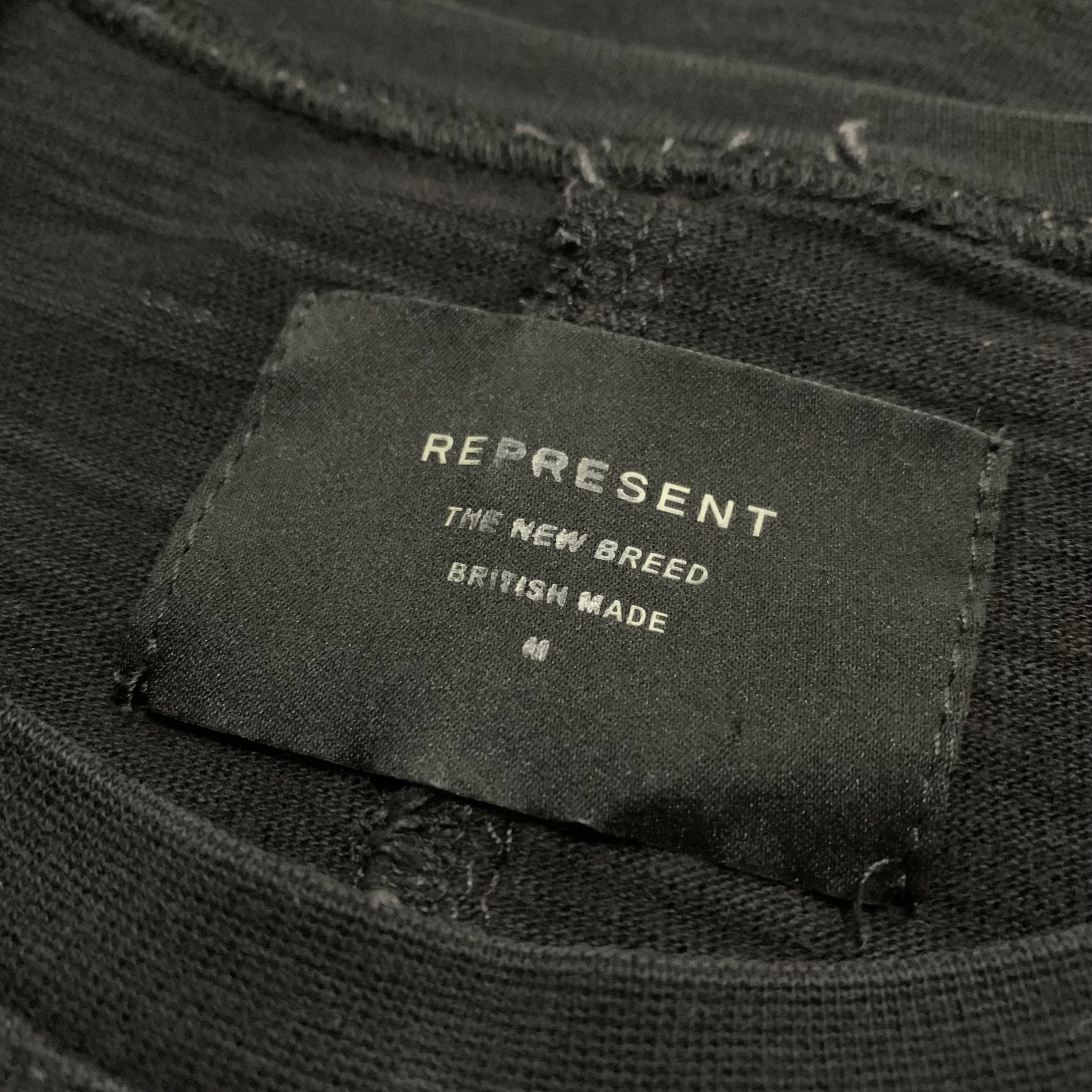 Represent Medium Battle Black Tee 'The New Breed'
