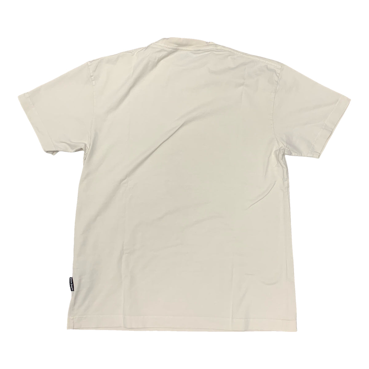 Palm Angels Medium Tee Flame Logo White T-Shirt