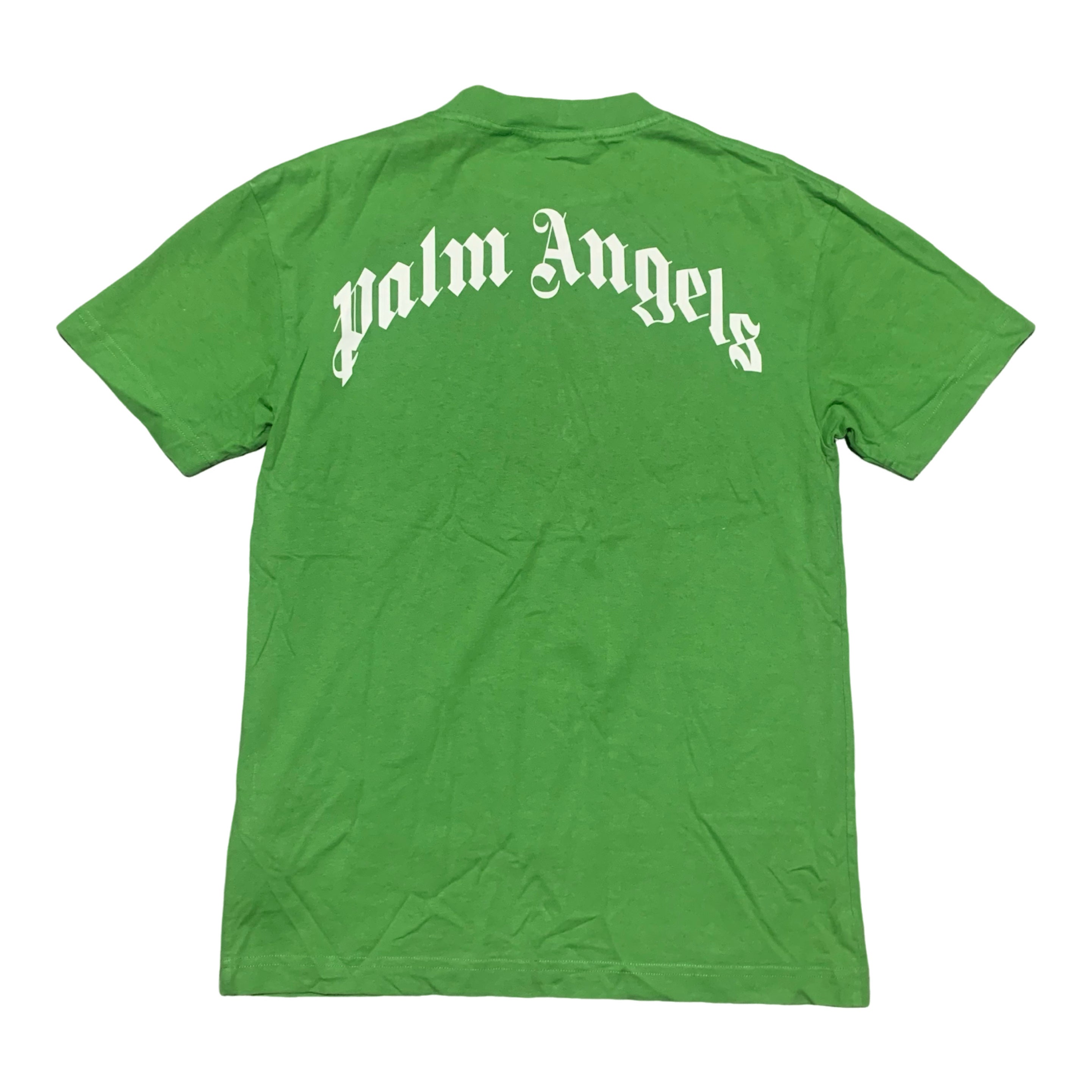 Palm Angels Small Kill The Bear Green Tee