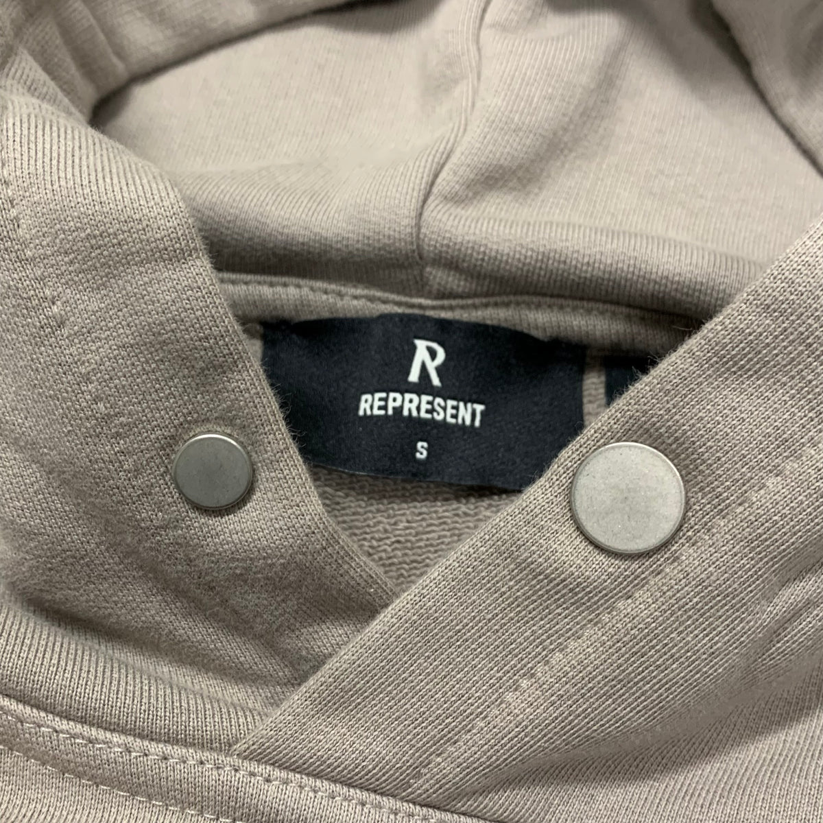 Represent Small Hoodie Icarus Beige Taupe Hoodie