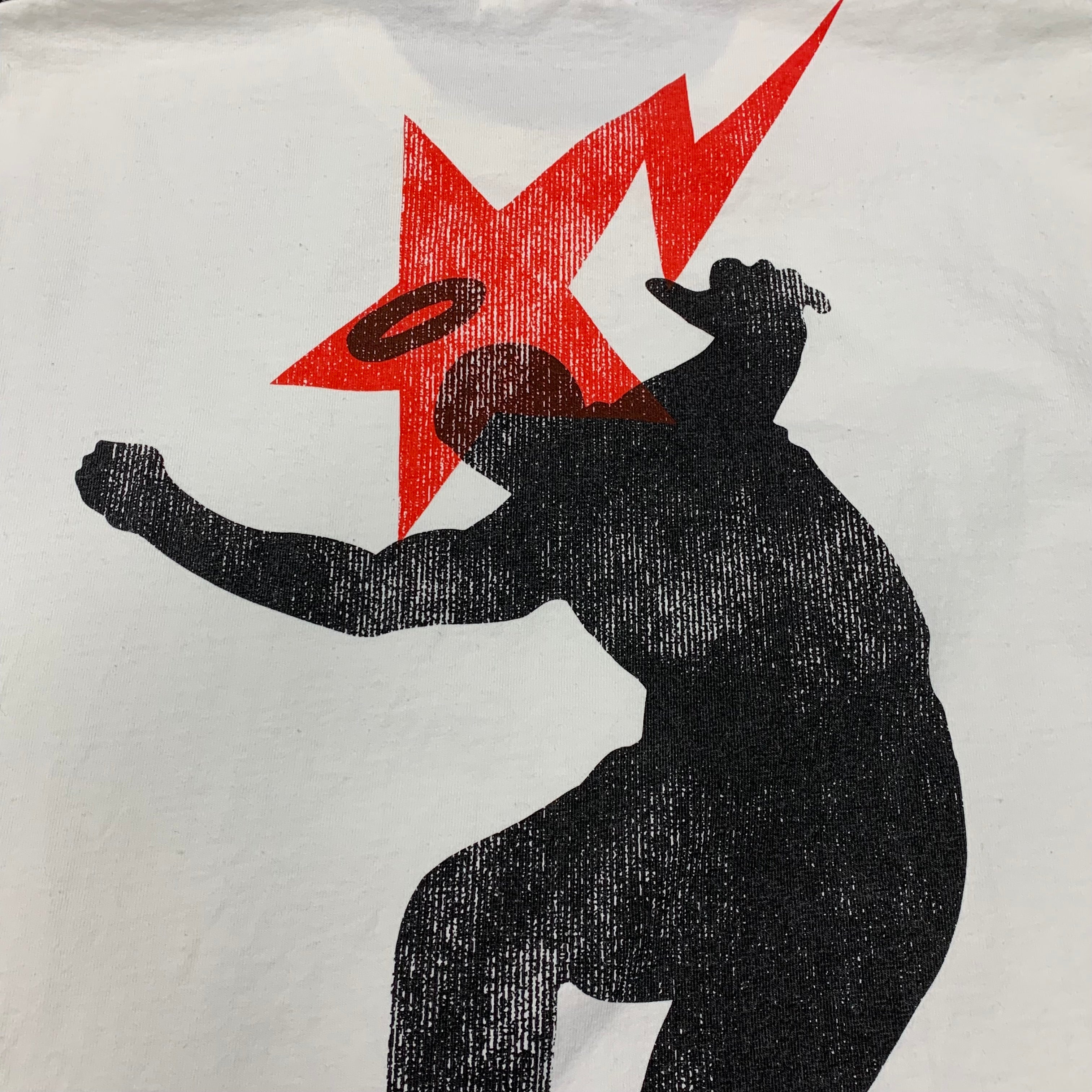Bape Medium Tee Union Pigment Dyed Ape Head White T-Shirt A Bathing Ape