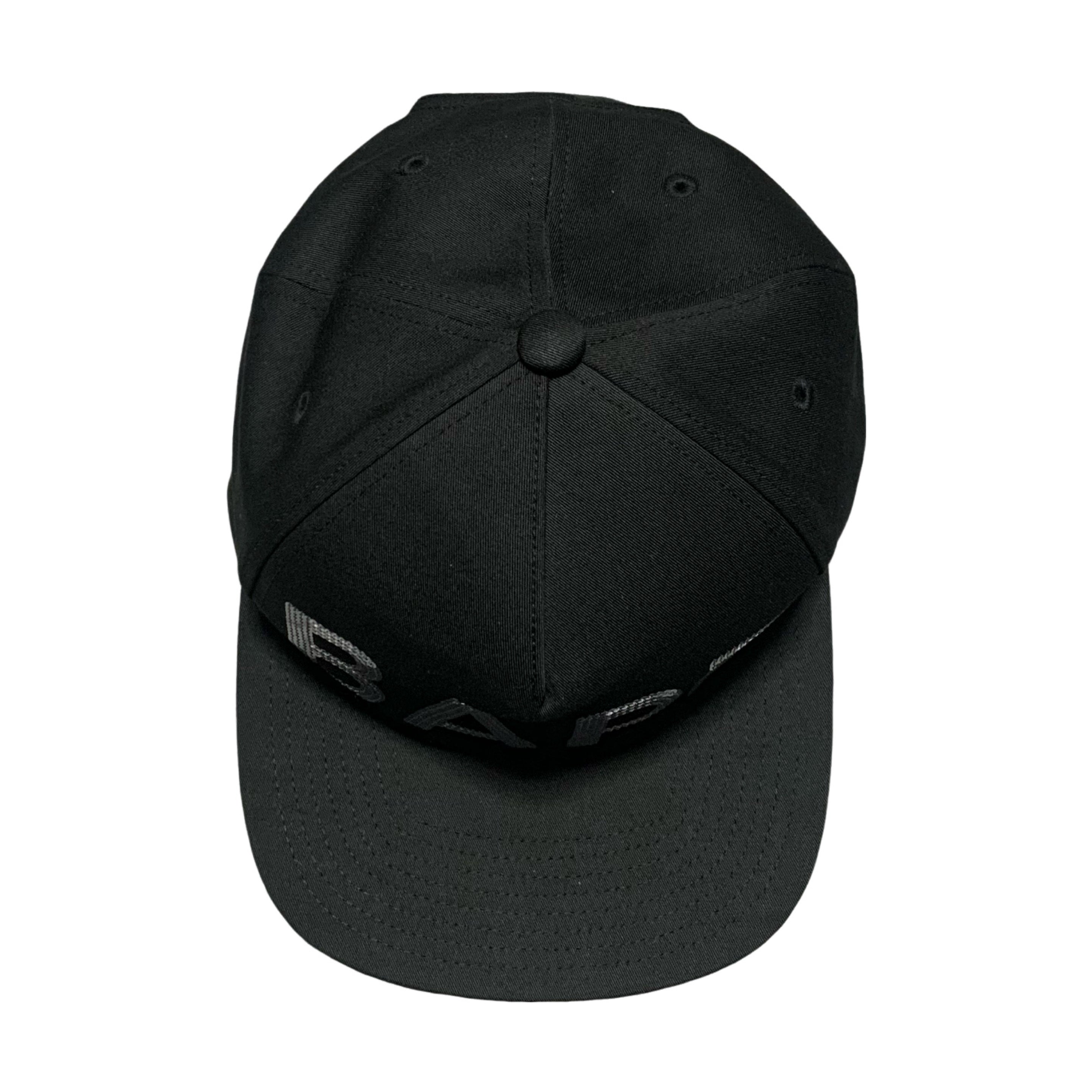 Bape Cap Sequin Black A Bathing Ape Snapback Hat