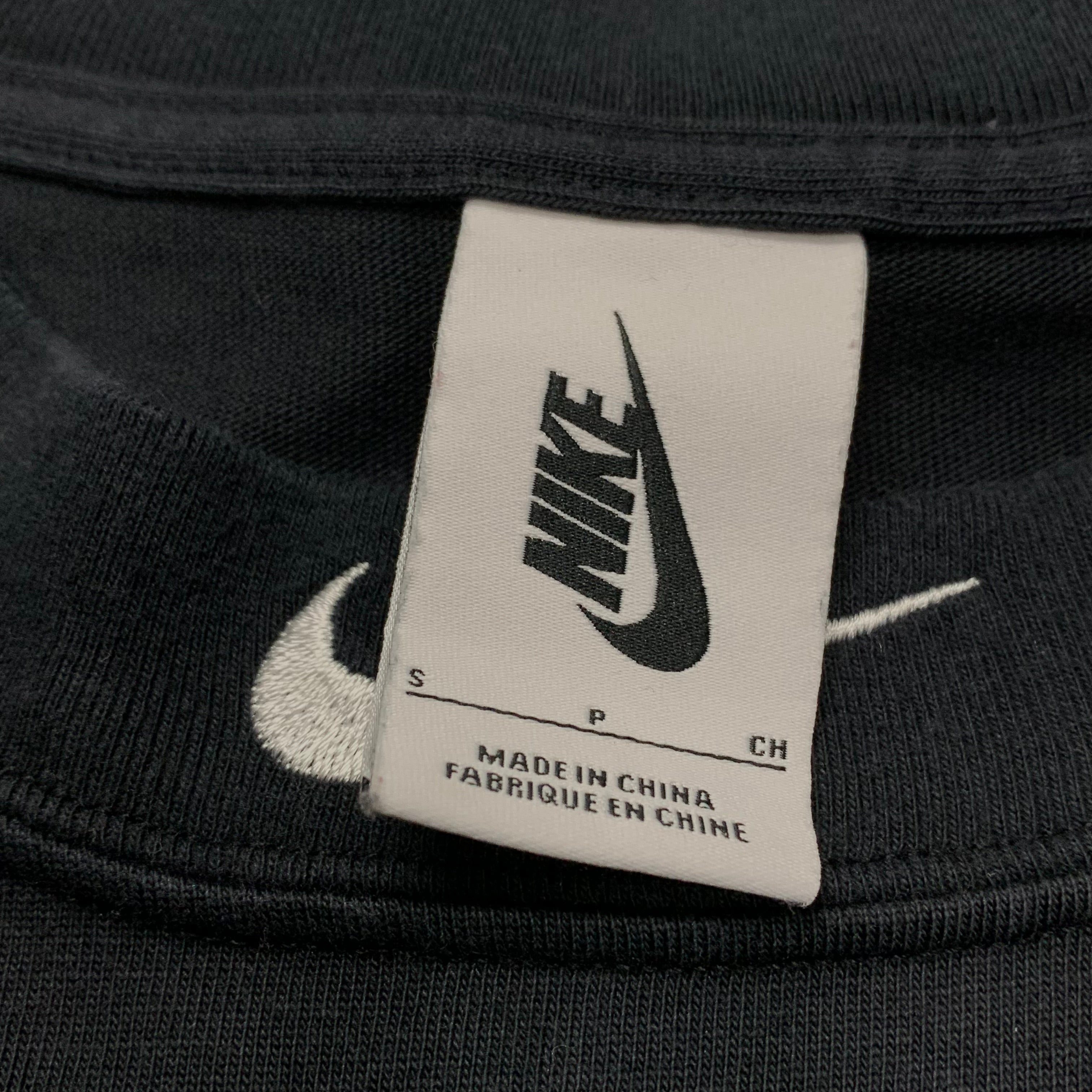 Off White Small Tee Nike Lab Mercurial NRG Black Oversized T-Shirt Virgil Abloh