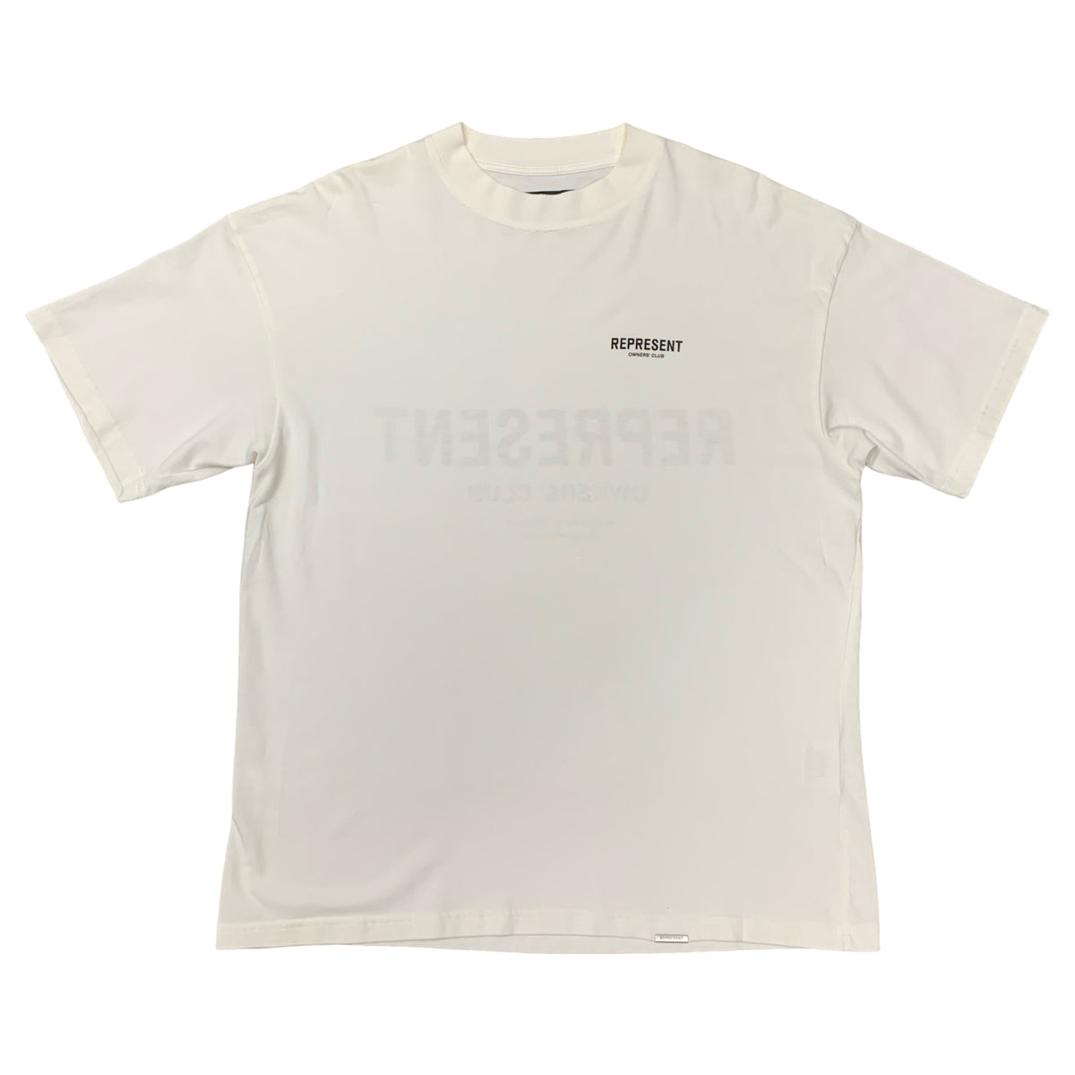 Represent Small Tee Owners Club Flat White T-Shirt