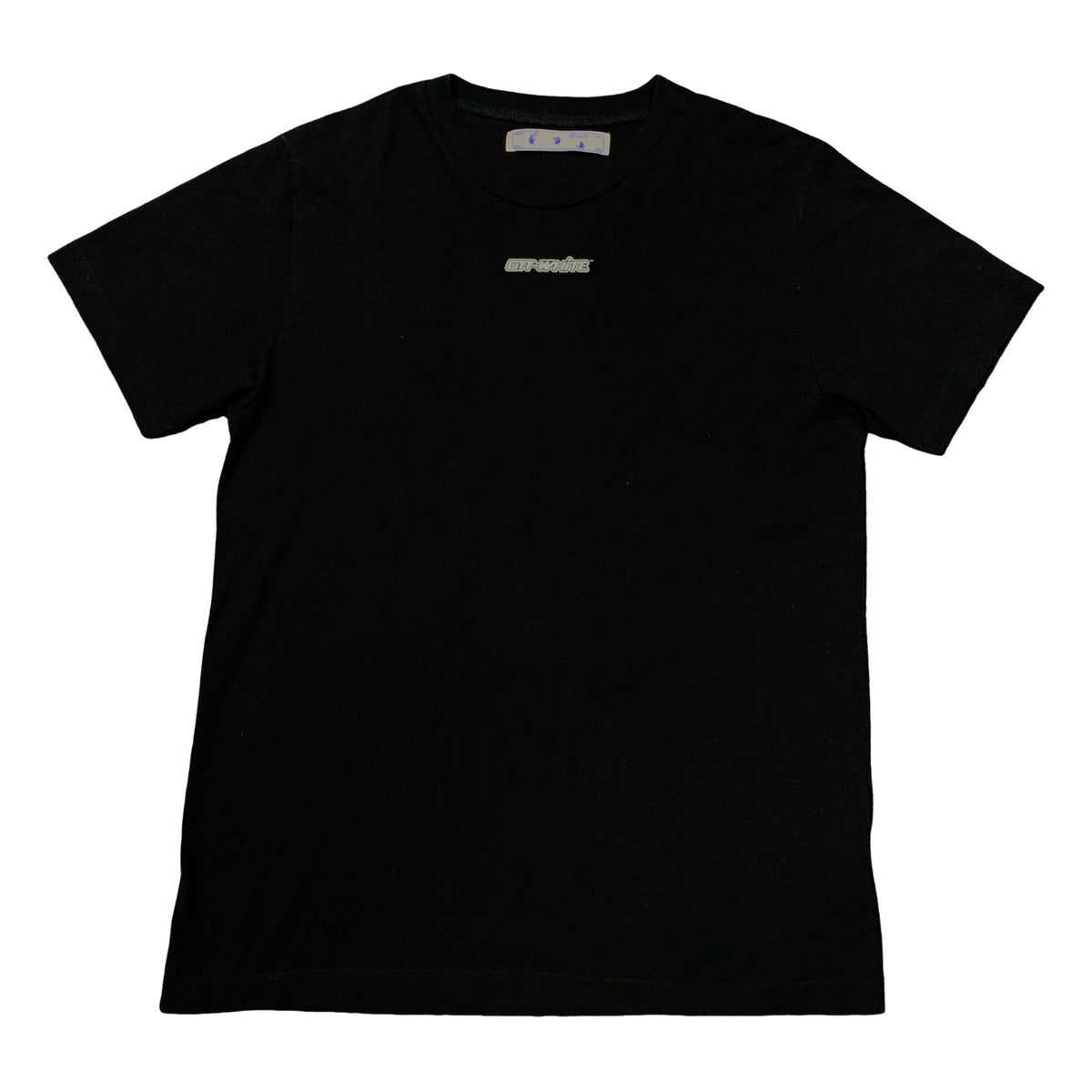 Off White Large Tee Pink Marker Arrows Black T-Shirt Virgil Abloh