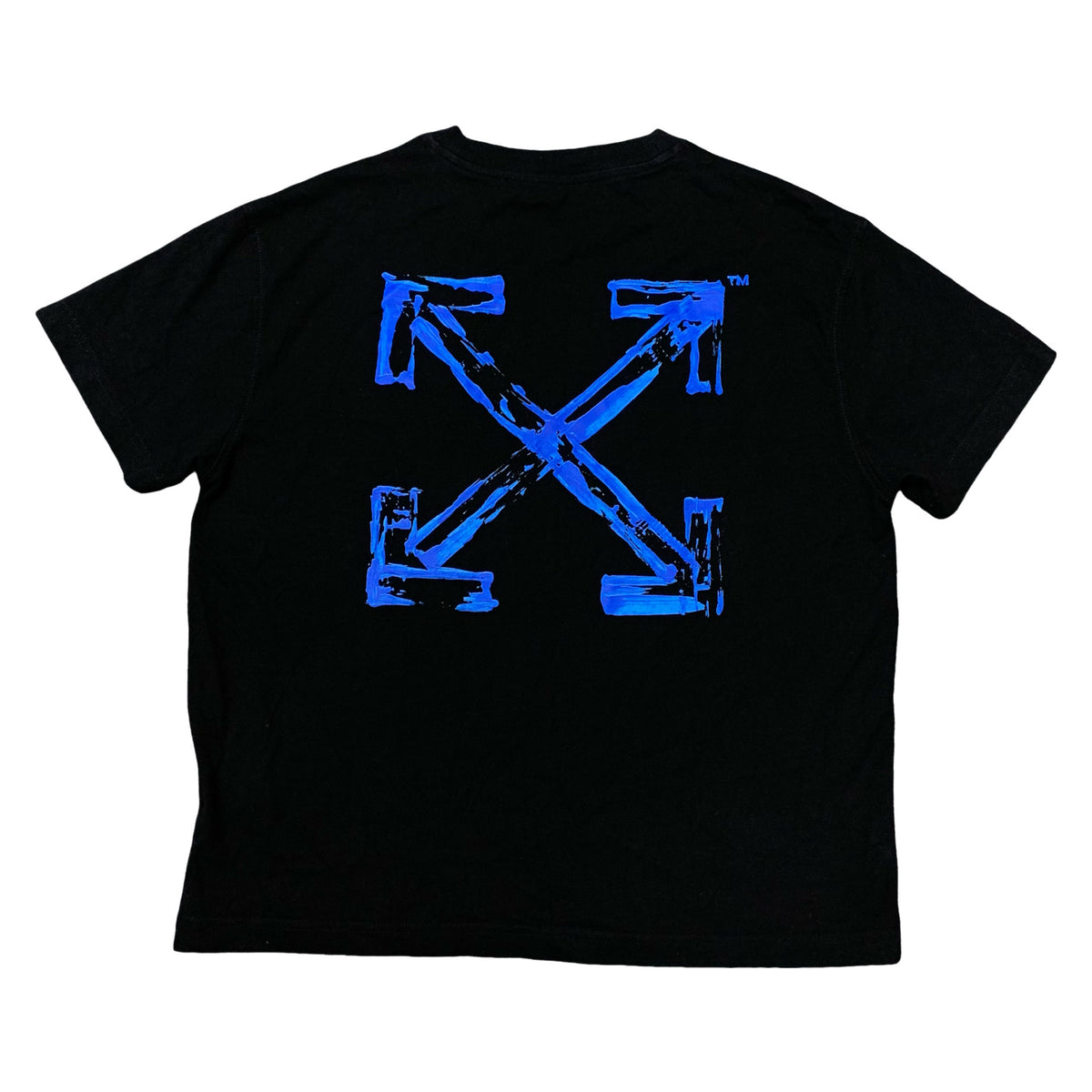 Off White Small Tee Arrows Graphic Black T-Shirt Virgil Abloh