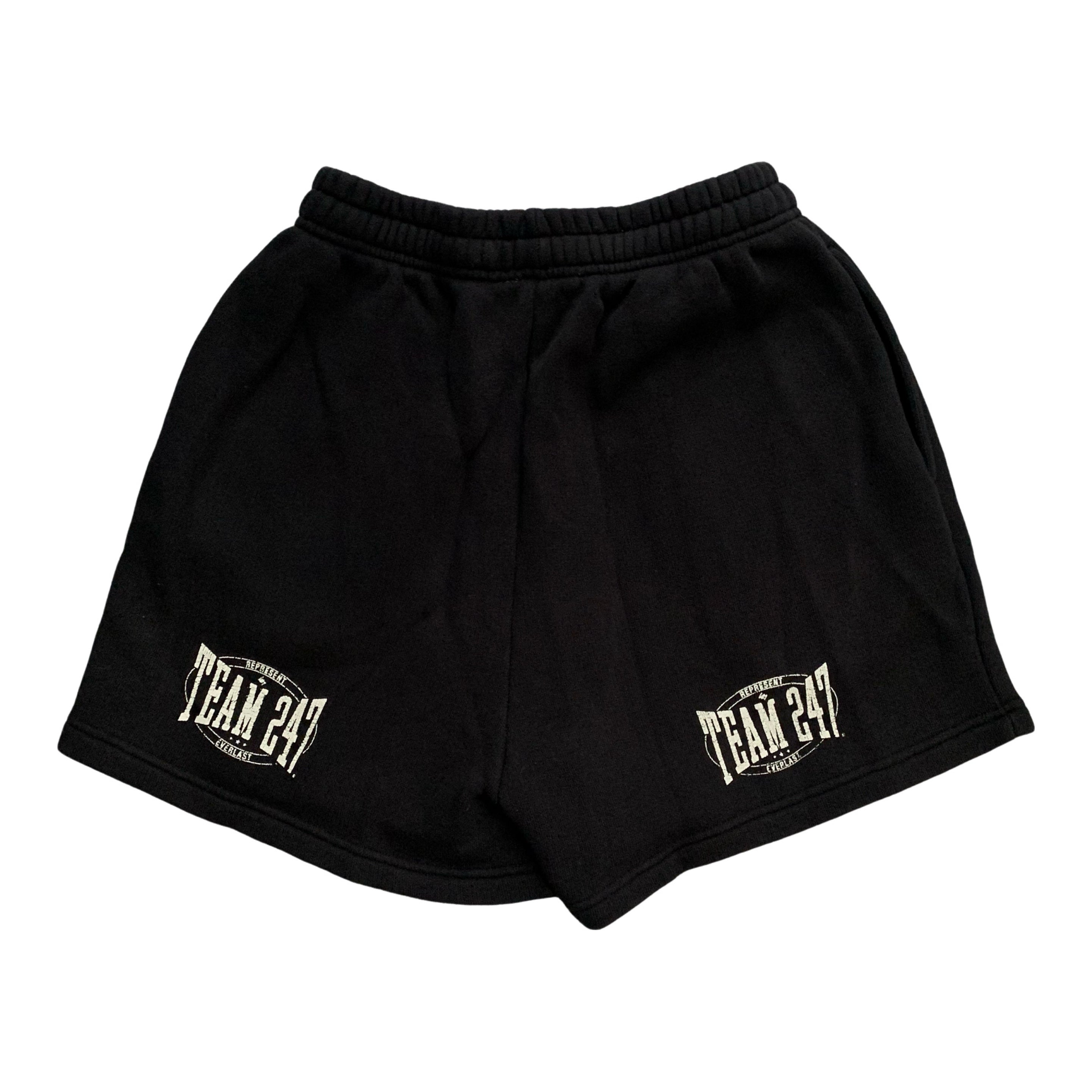 Represent Small Shorts 247 x Everlast Black Jersey Shorts