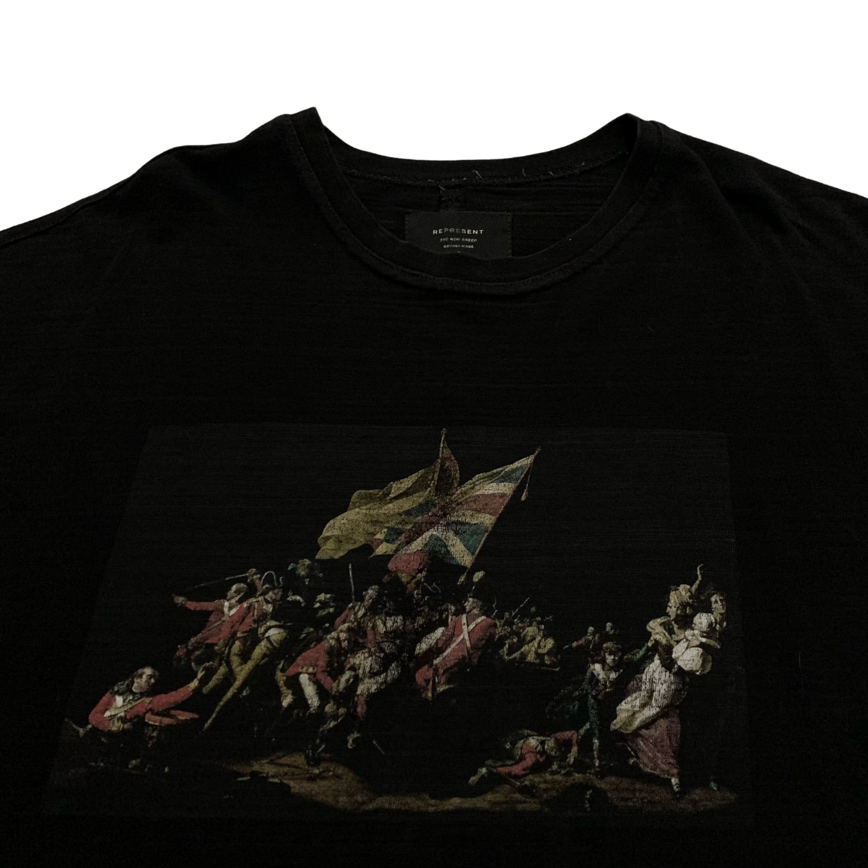 Represent Medium Battle Black Tee 'The New Breed'