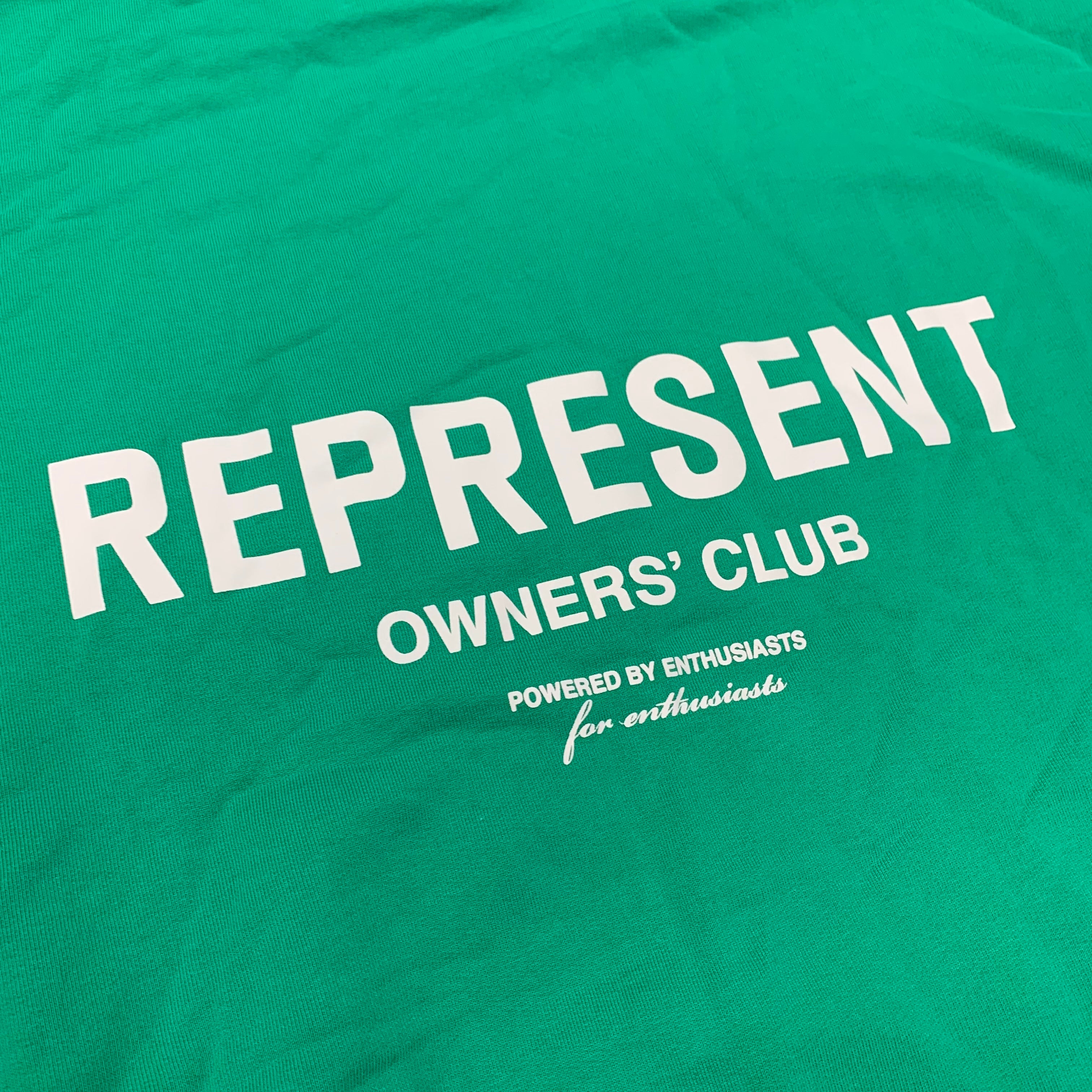 Represent XL Hoodie Owners Club Island Green Hoodie
