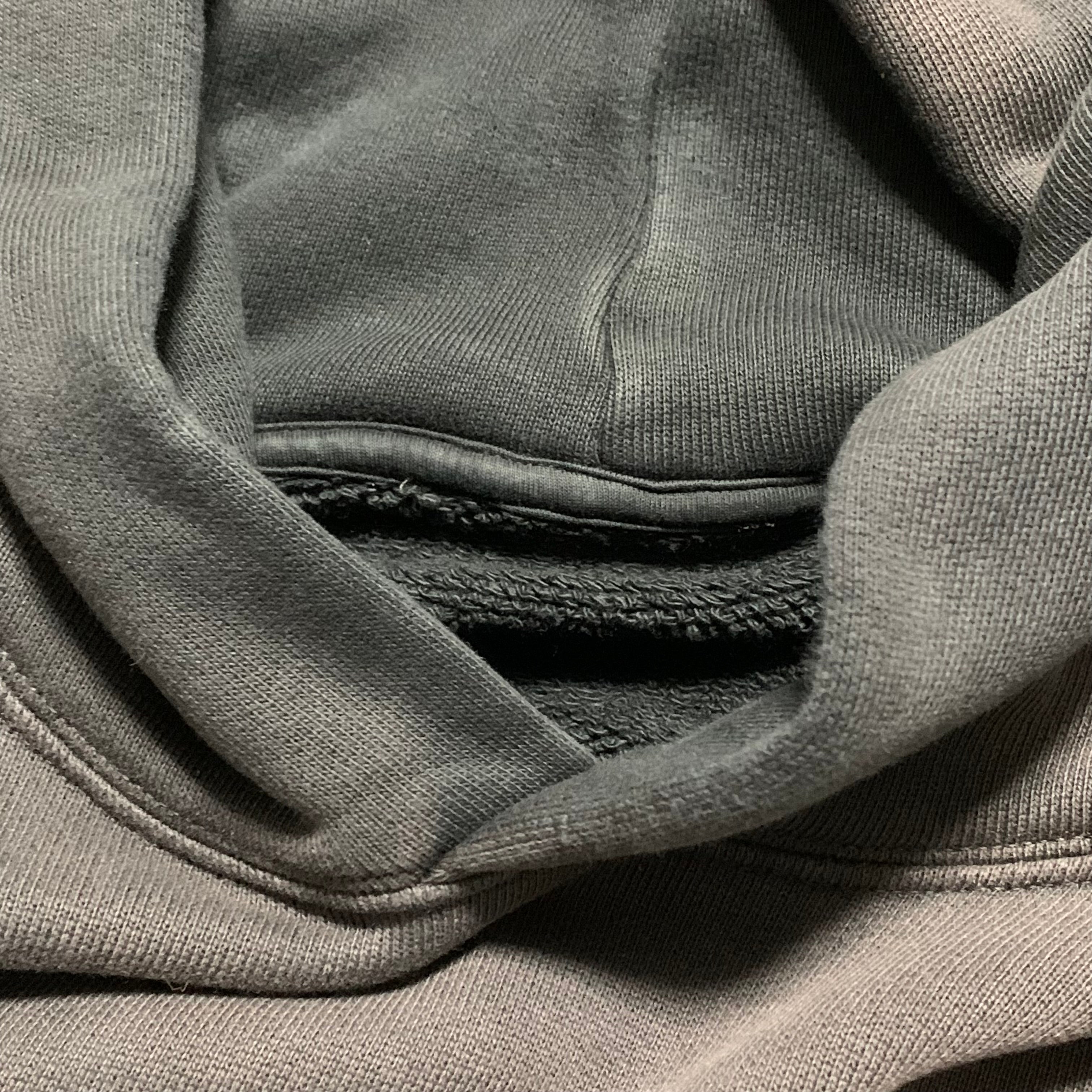 Represent XXS Initial Stained Black Hoodie Oversized Fit