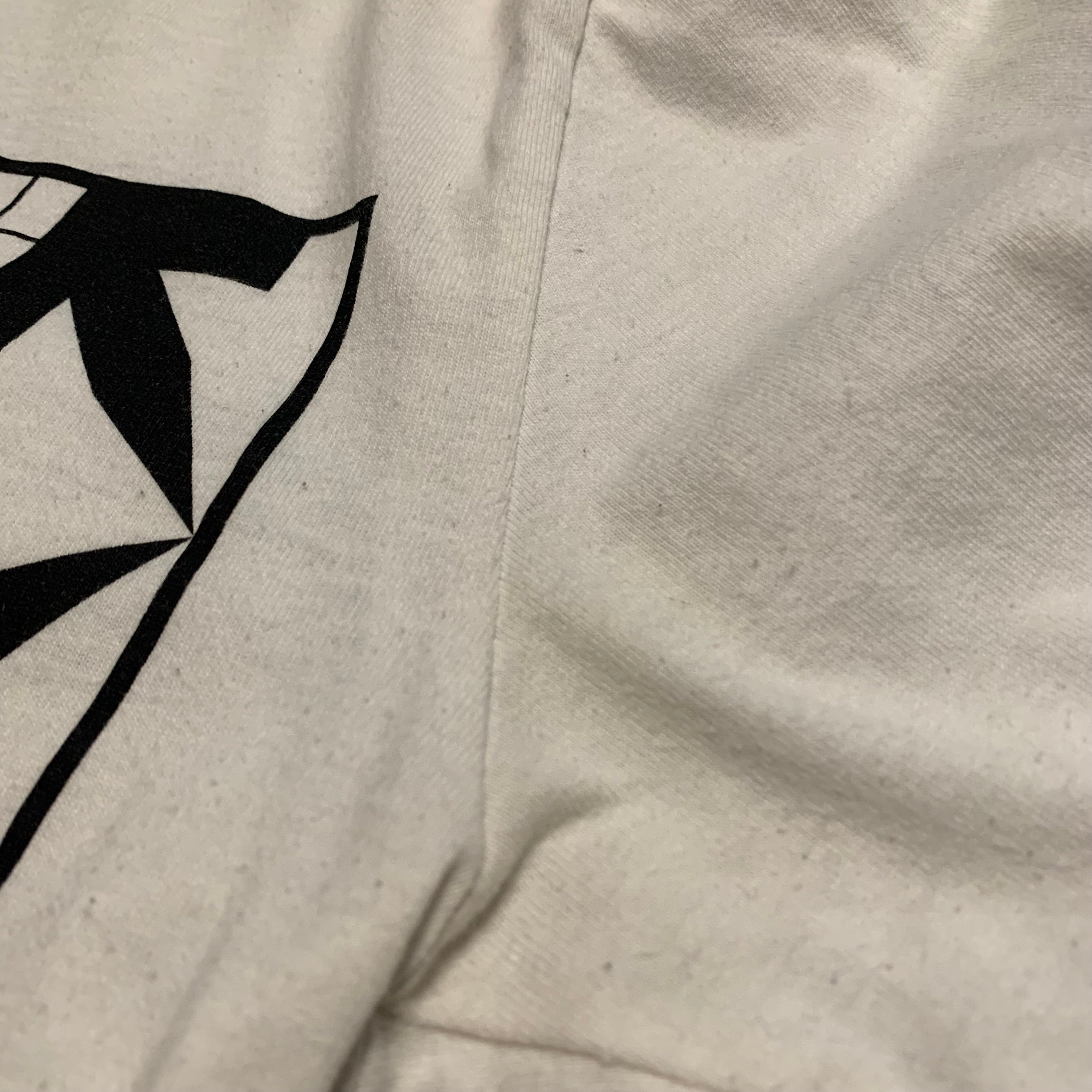 Off White XS Half Arrows Man White Long Sleeve Tee Virgil Abloh (OMAB001S20185010)