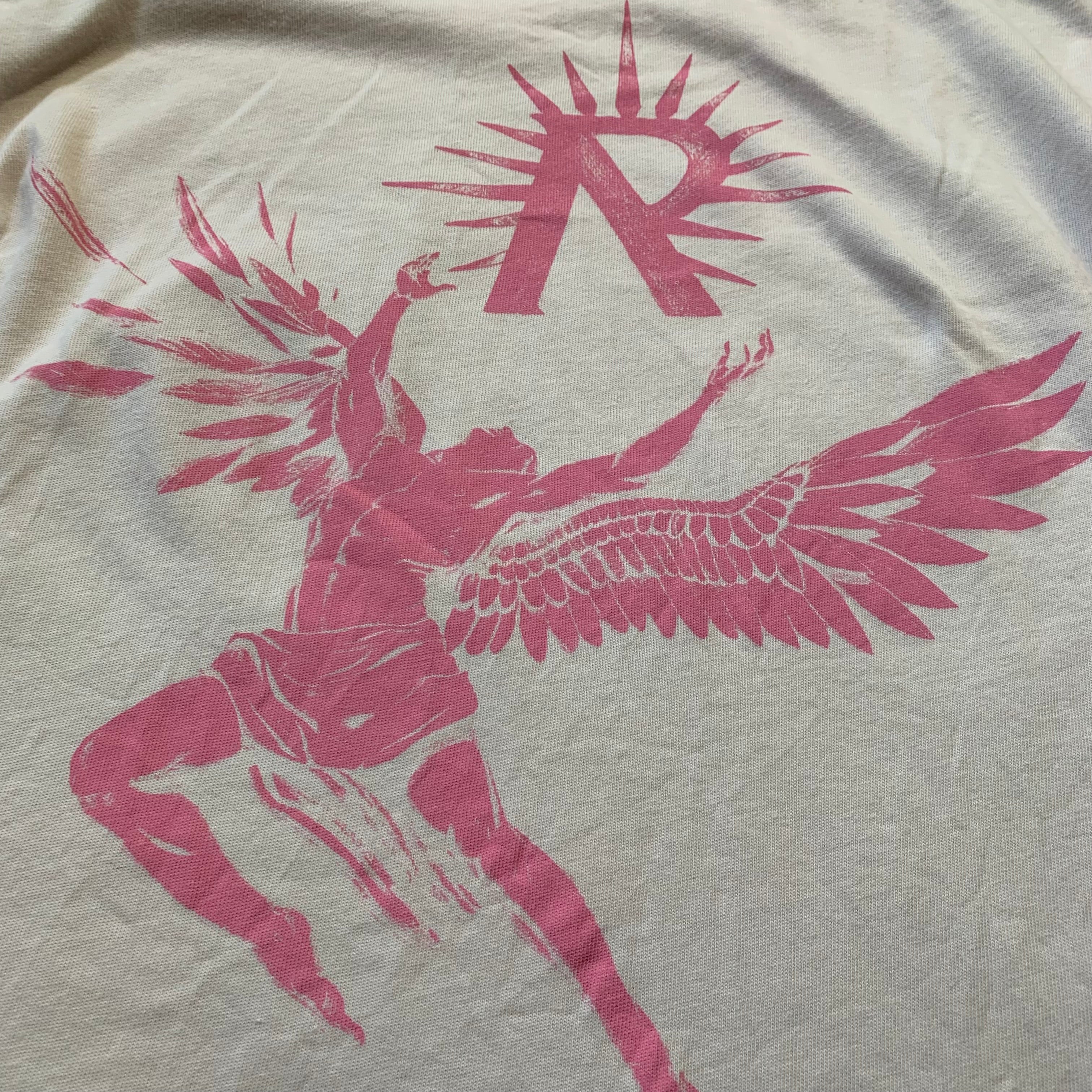 Represent Small Tee Icarus Pink Pearl White T-Shirt Coggles Limited Edition