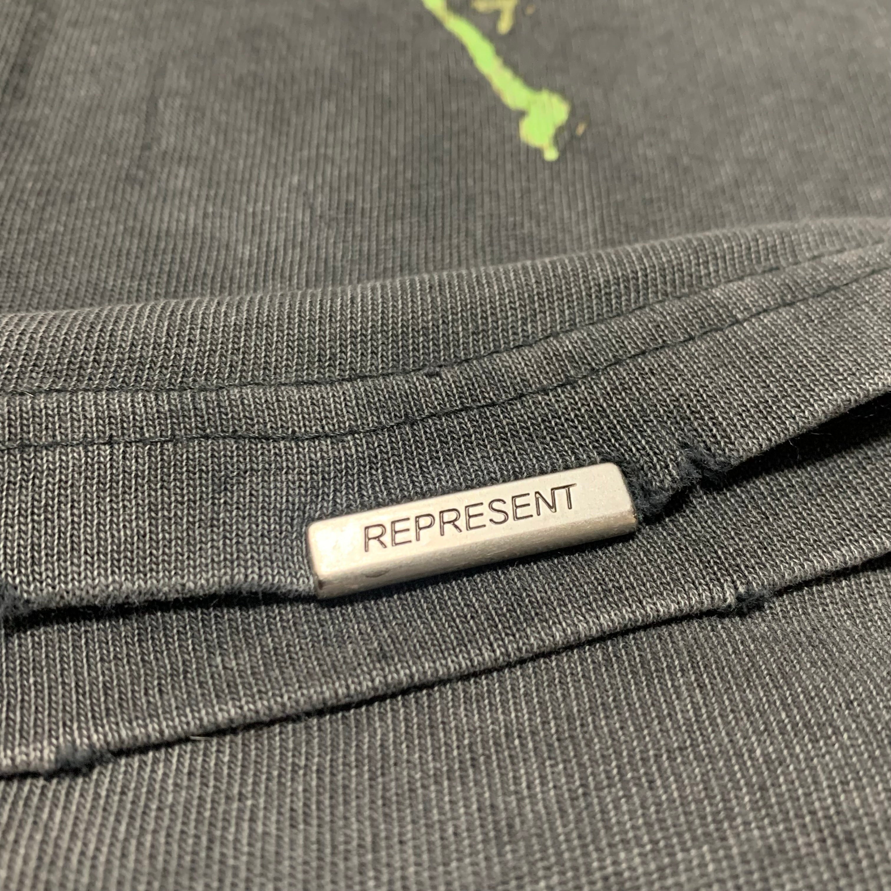 Represent Medium Rep N Resent Vintage Grey Tee