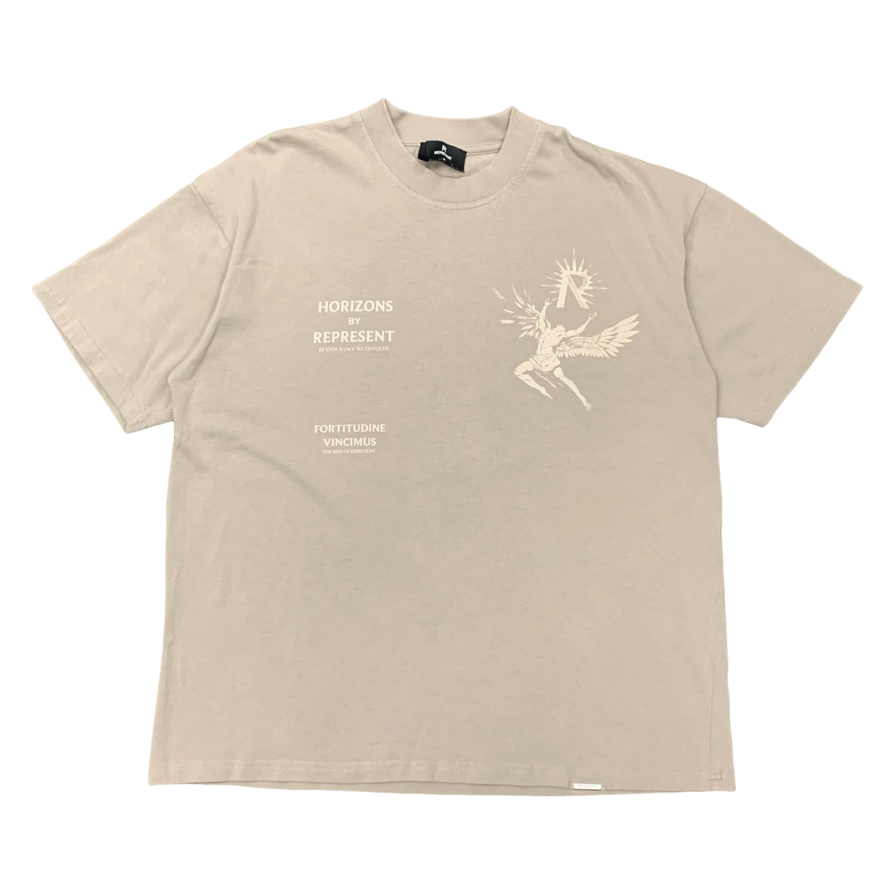 Represent Medium Tee Icarus Beige Taupe T-Shirt