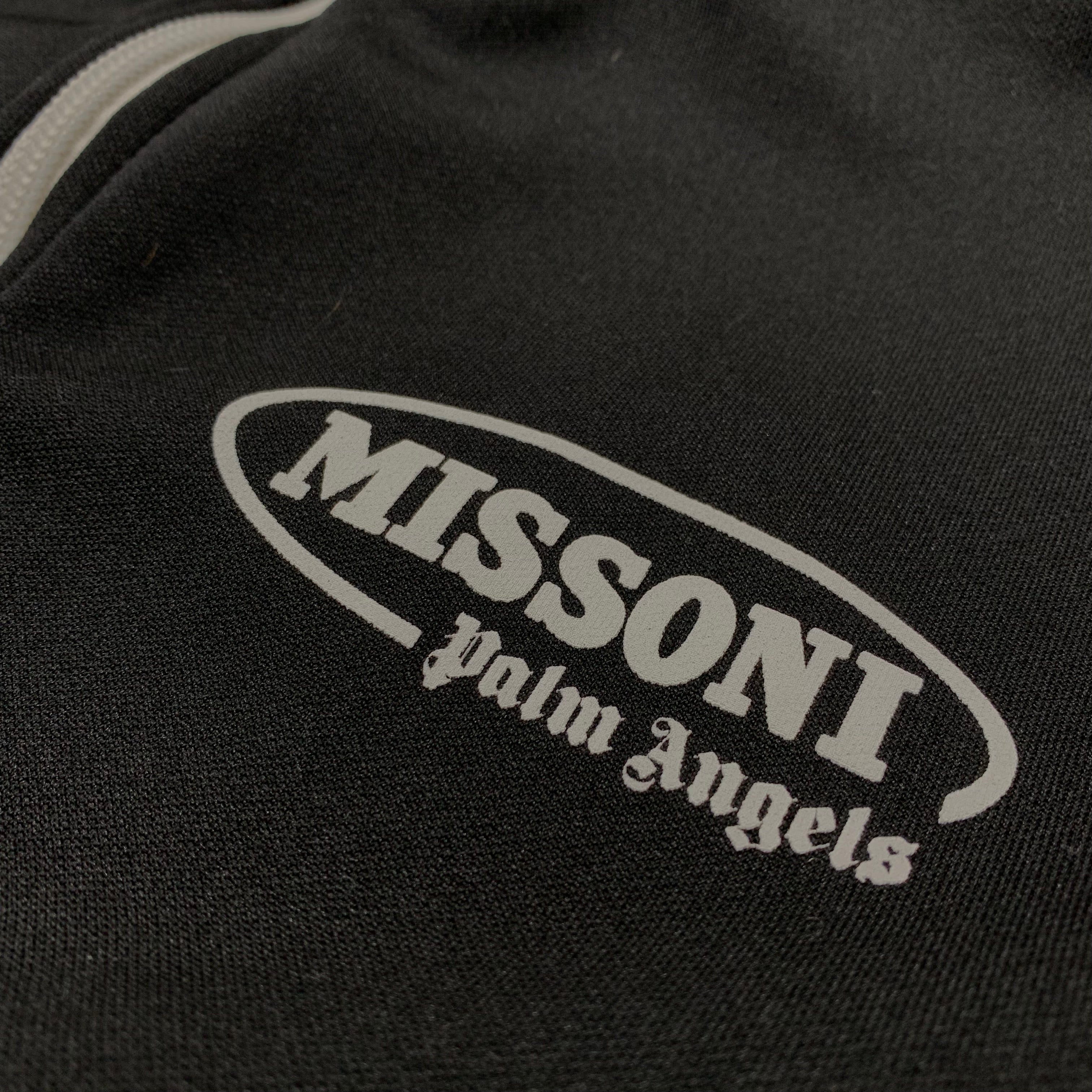 Palm Angels Medium Tee Missoni Black Track Jacket Multi Colour Track Top