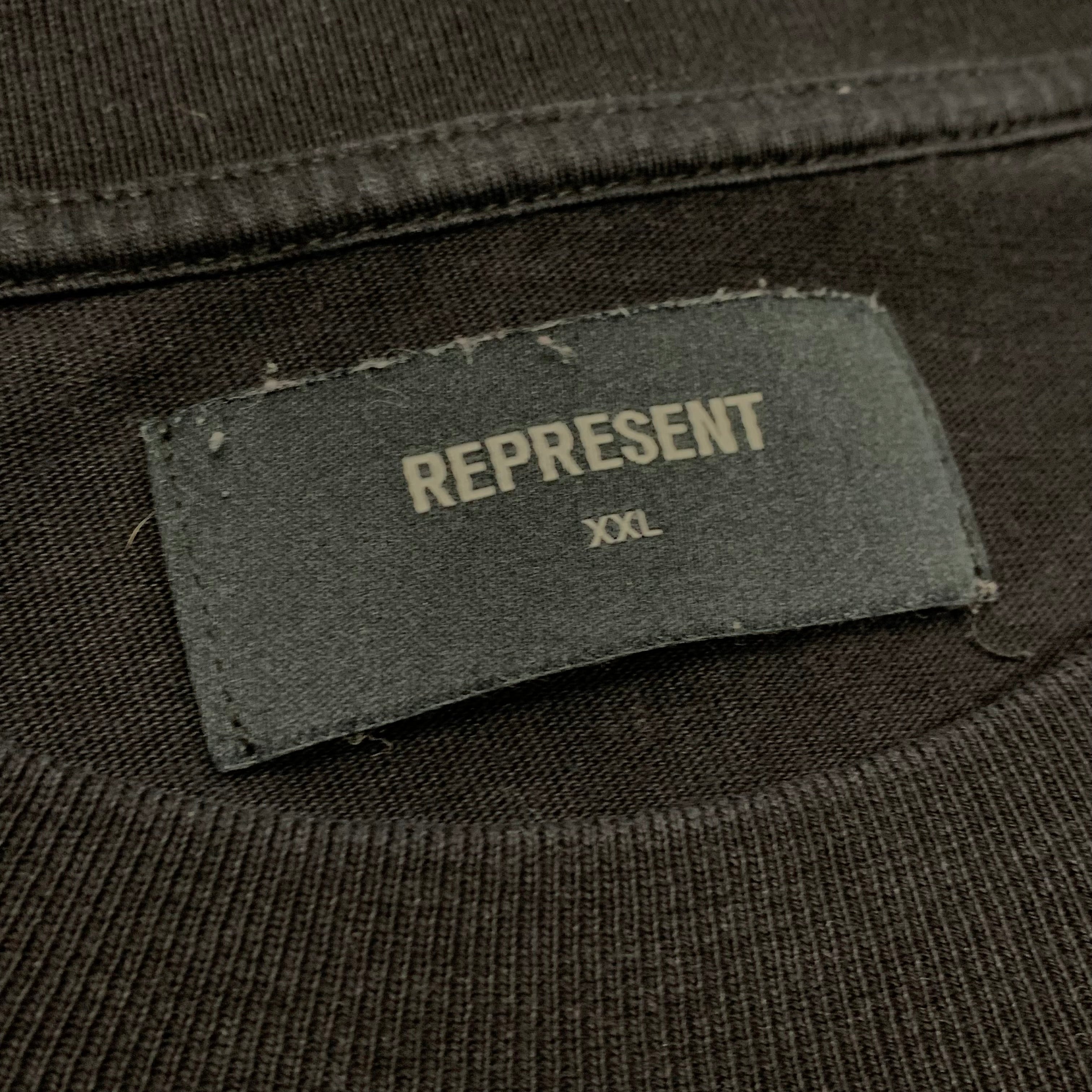 Represent XXL Tee Design Studio Jet Black T-Shirt