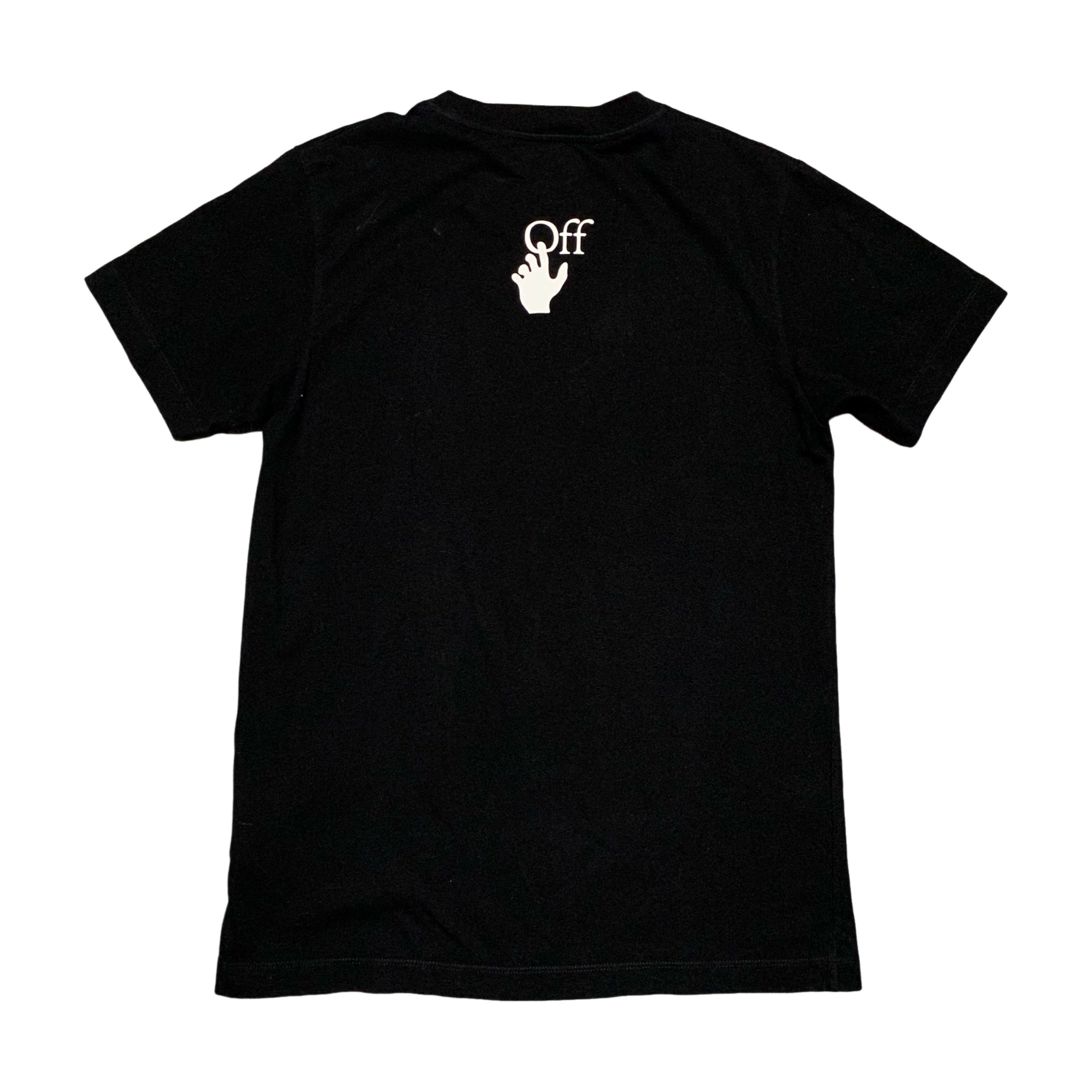 Off White Small Caravaggio Painting Black Tee Virgil Abloh