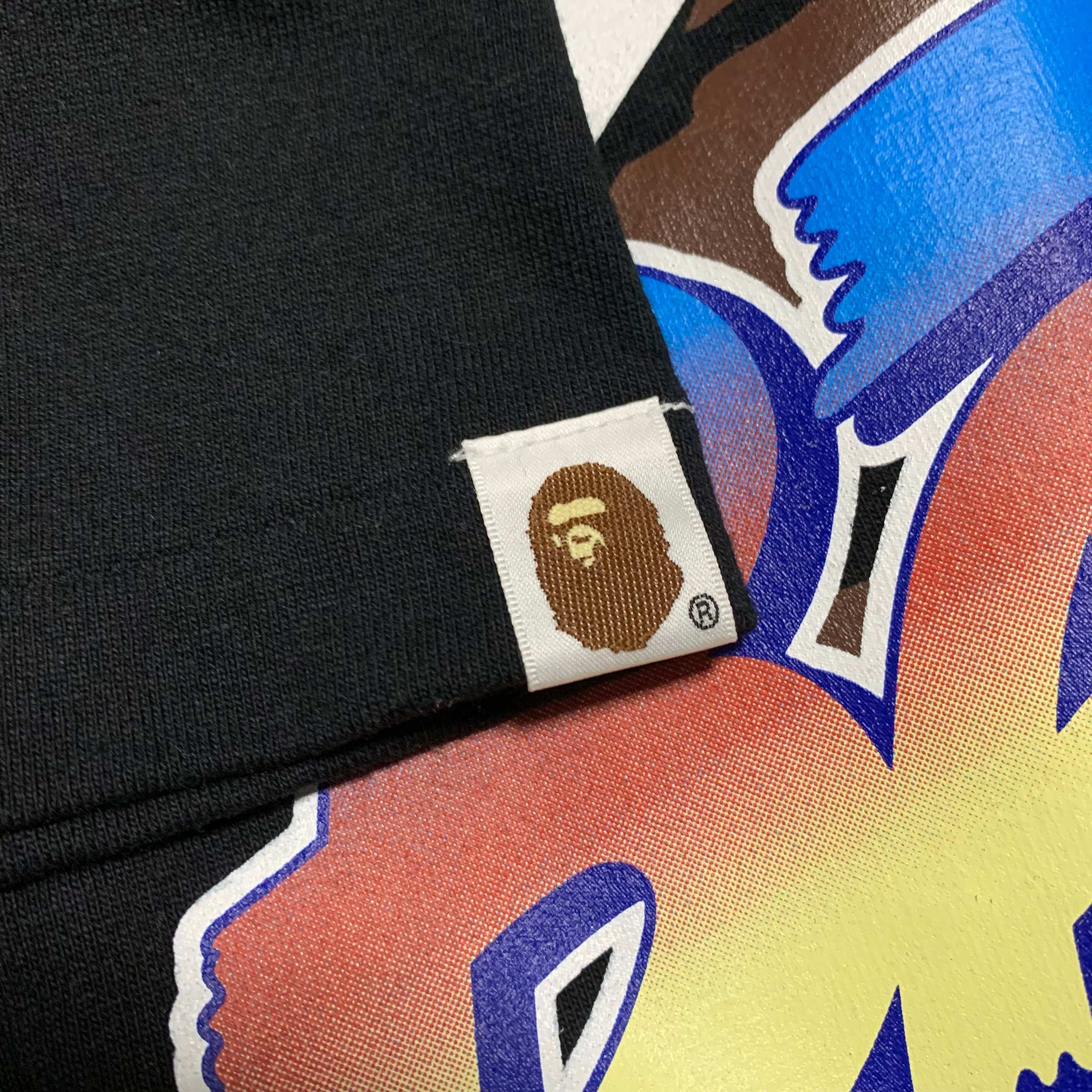 Bape Large Japana Culture Karate Black Tee A Bathing Ape