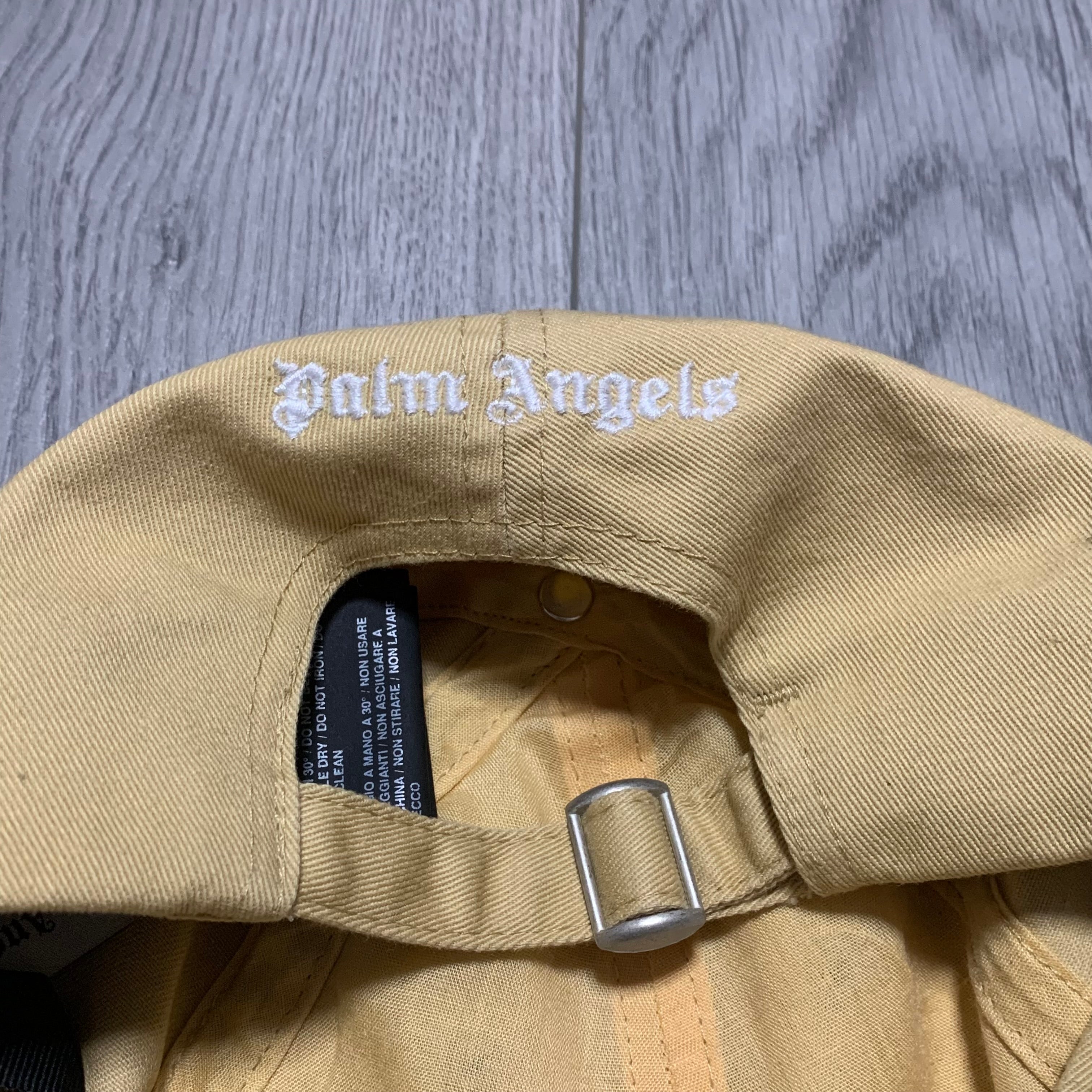 Palm Angels Cap Beige Tan Baseball Cap Hat