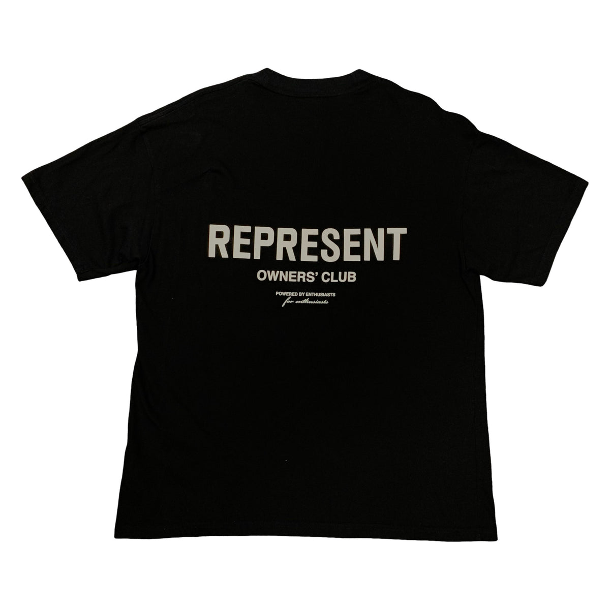 Represent Medium Tee Owners Club Jet Black T-Shirt