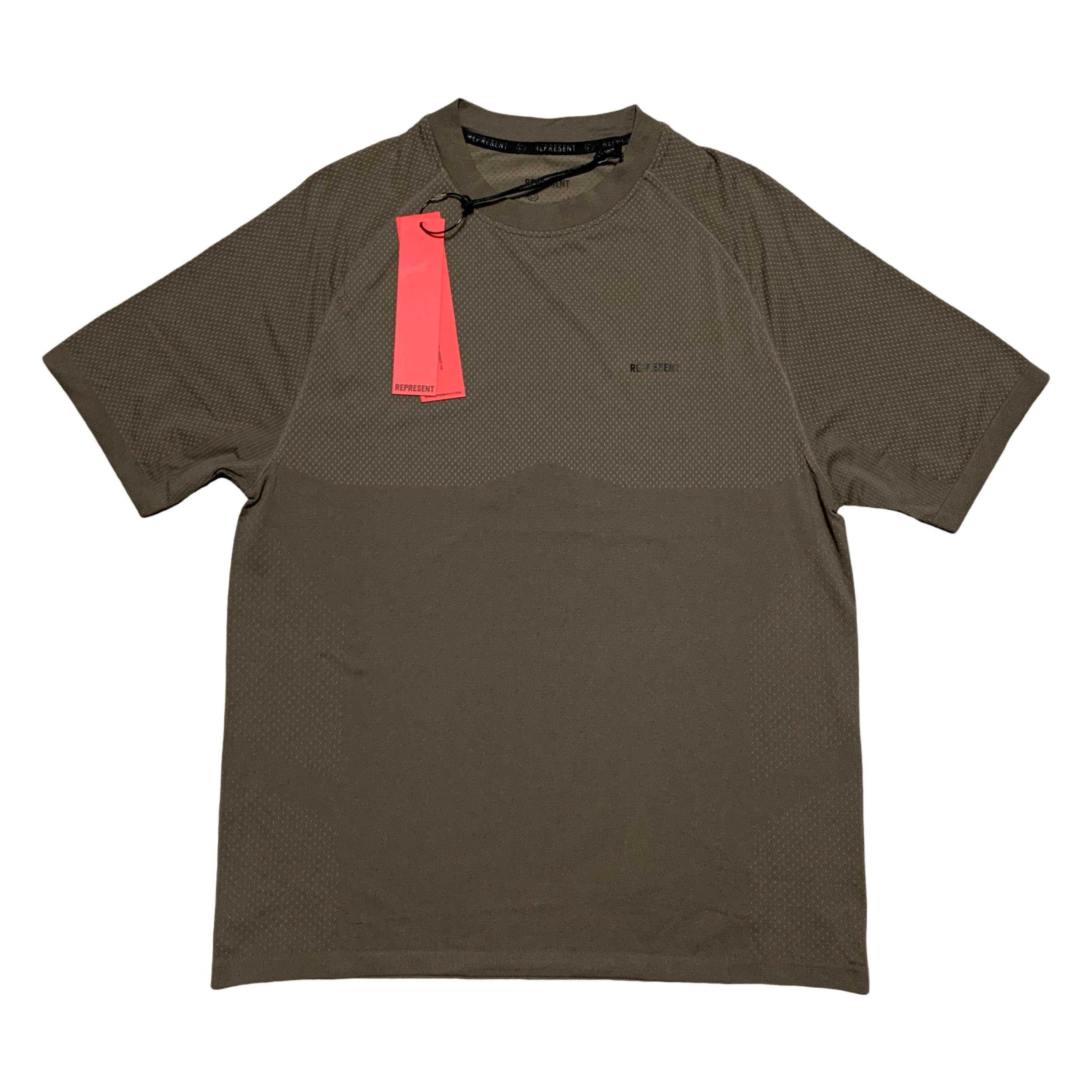Represent Large 247 Seamless Dark Oak Brown Tee