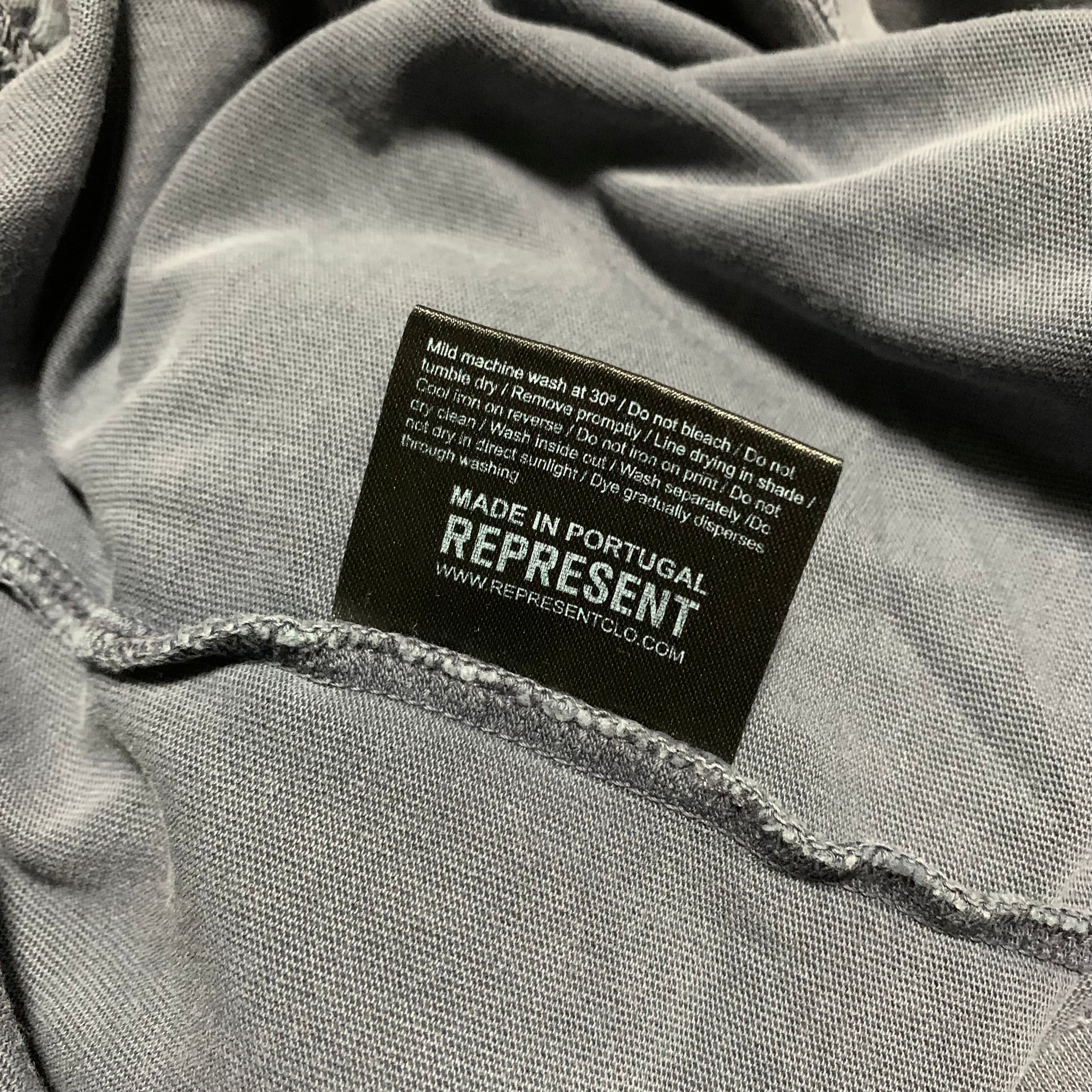 Represent Medium Fall From Olympus Storm Grey Tee