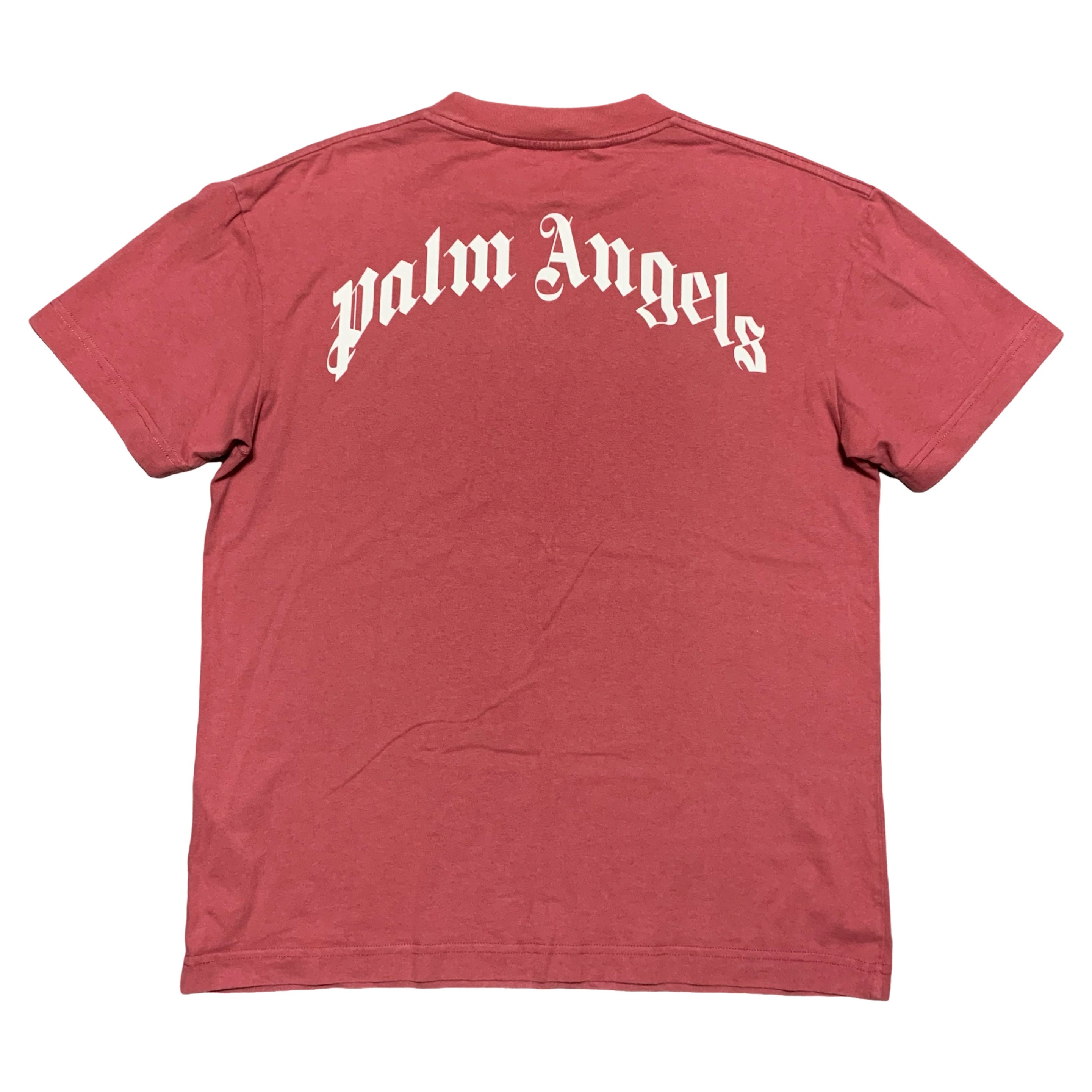Palm Angels Medium Kill The Bear Burgundy Tee