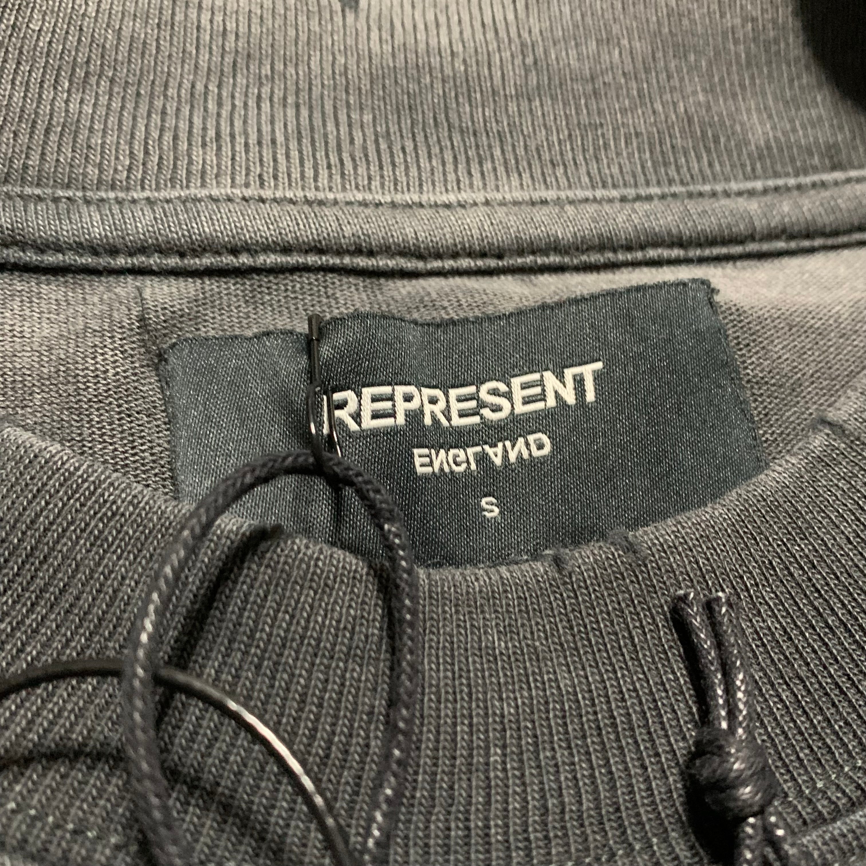 Represent Medium Pure Breed Vintage Black Tee
