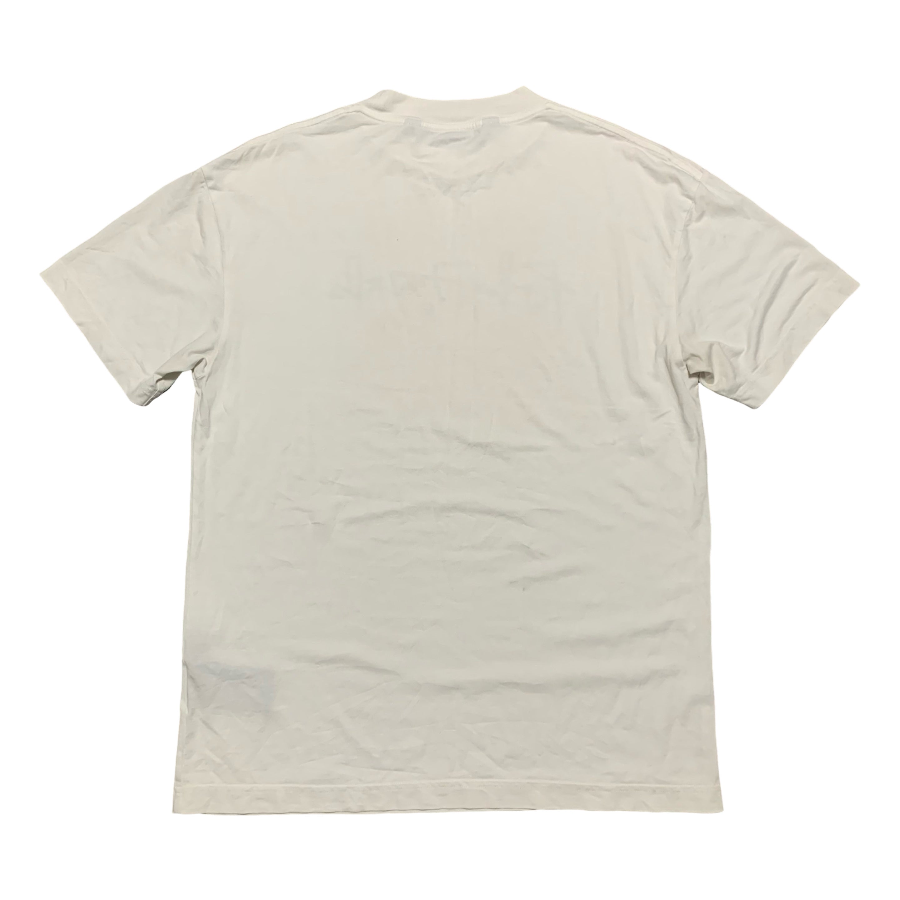 Palm Angels Medium Skeleton Logo White Tee