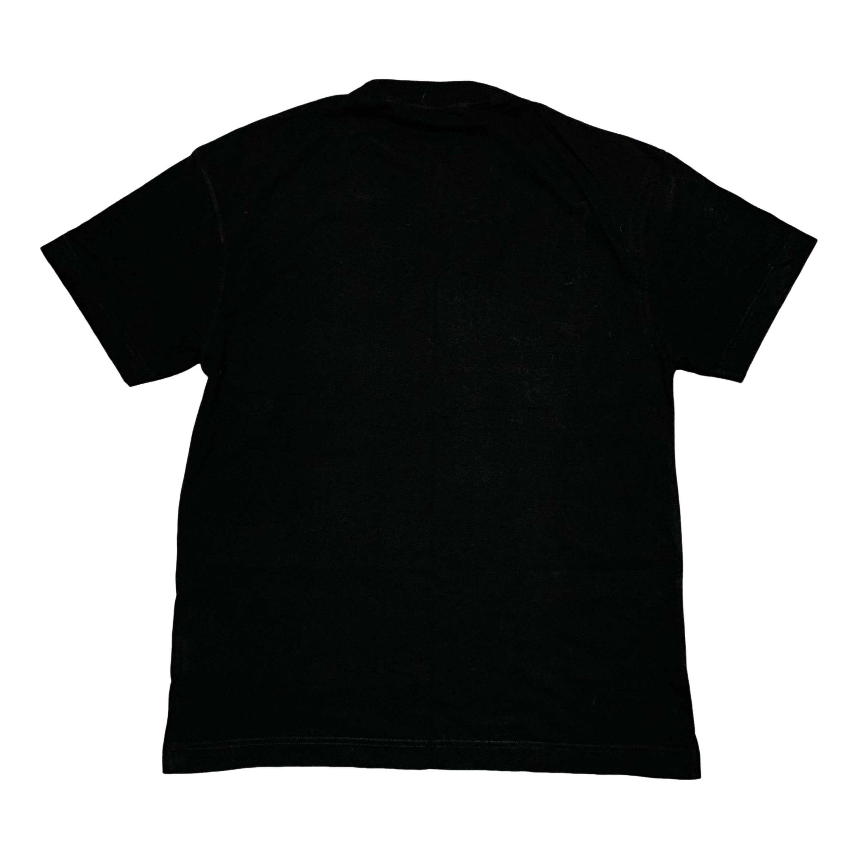 Palm Angels XL Los Angels Sprayed Black Tee