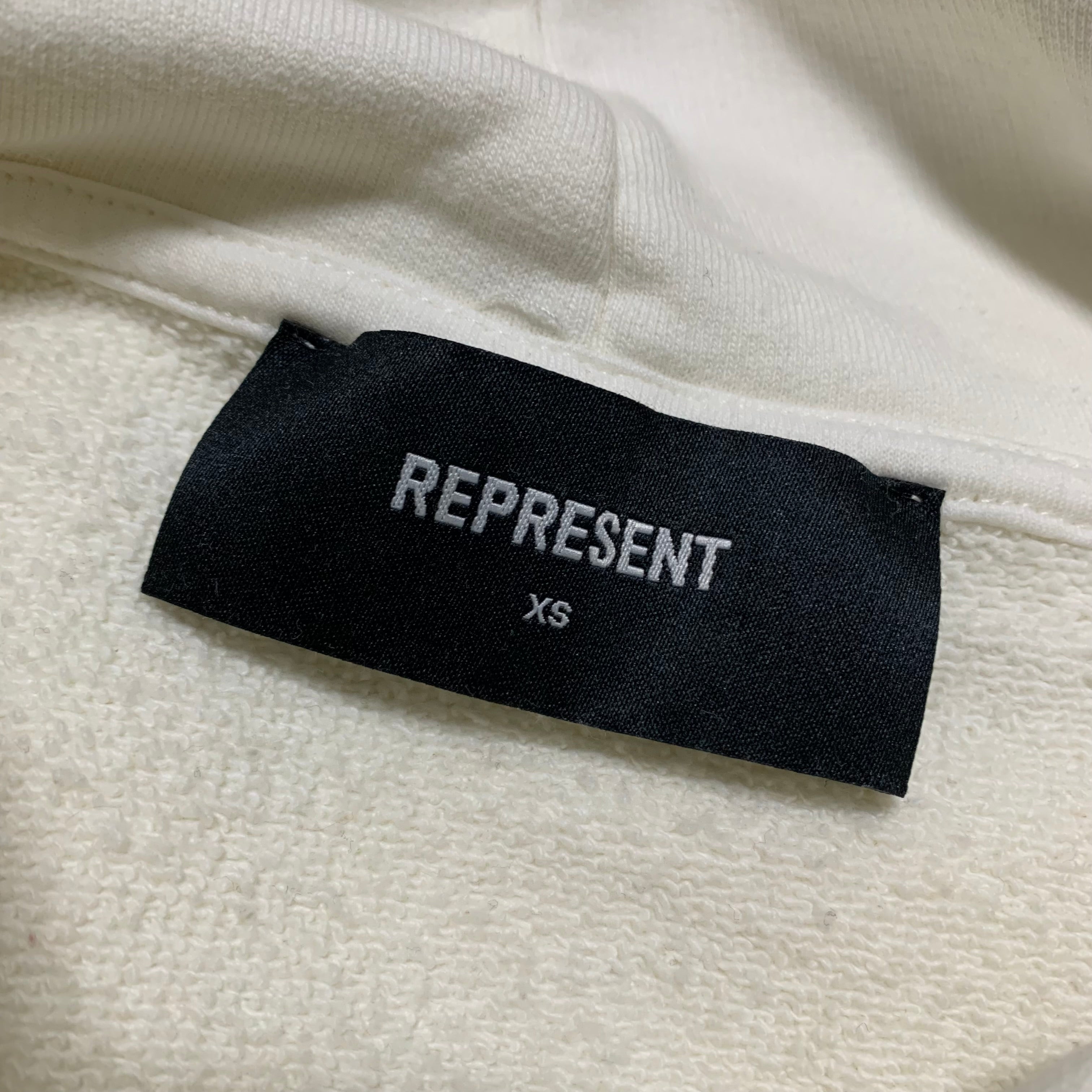 Represent XS Resorts Hoodie Flat White
