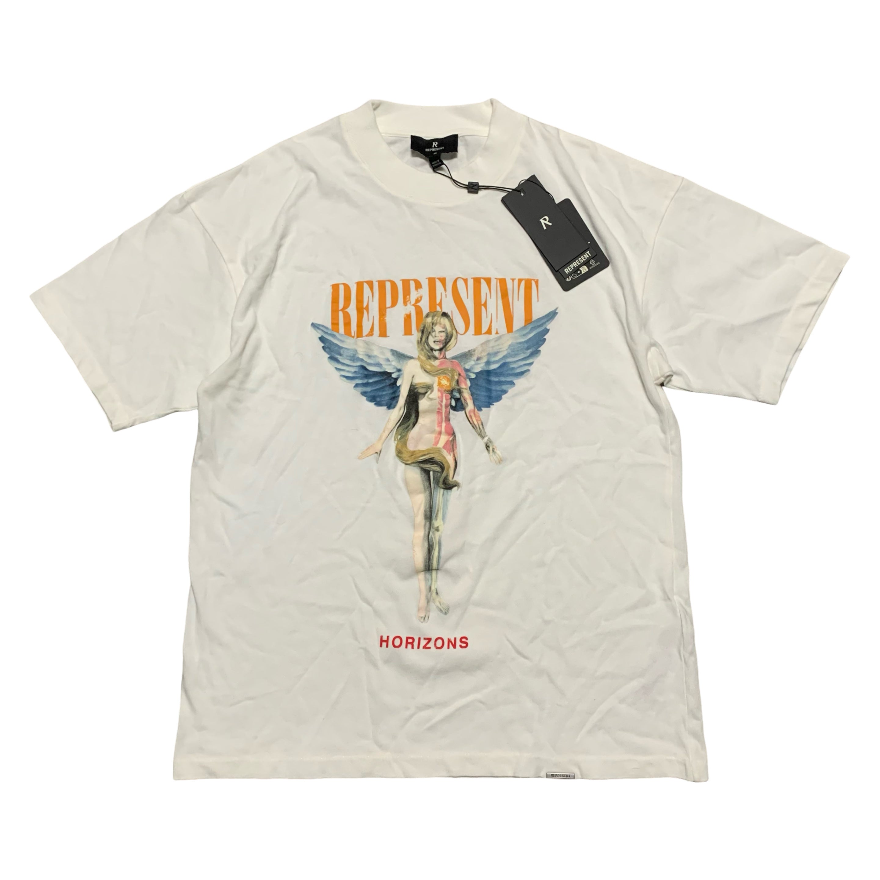 Represent XS Reborn Flat White Tee