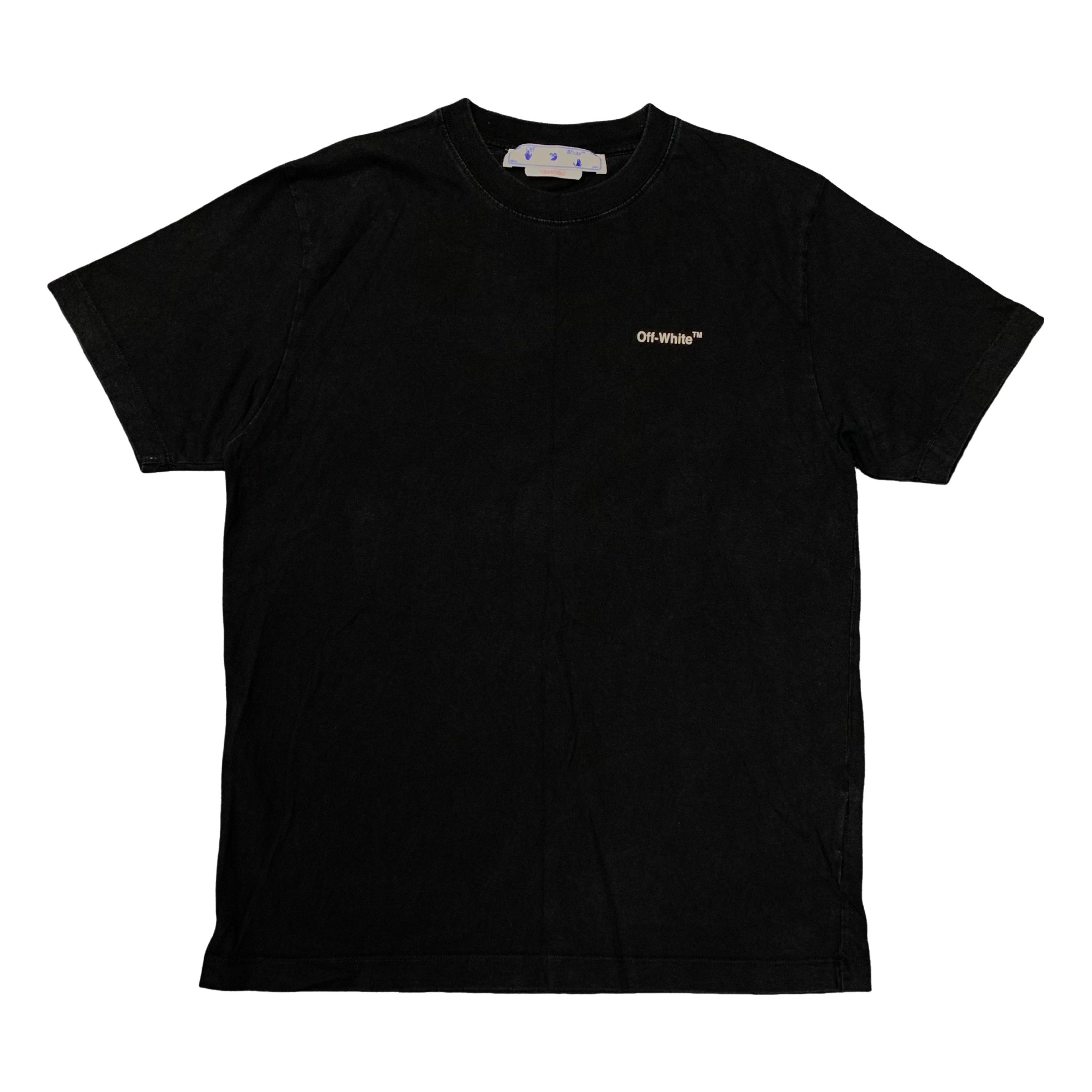 Off White Medium Tee Chain Arrows Black T-Shirt Virgil Abloh