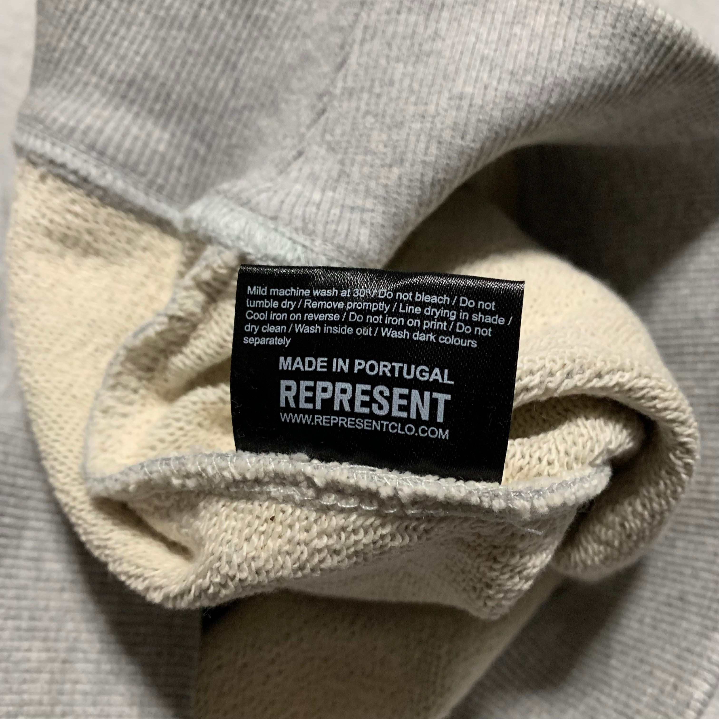 Represent Medium Owners Club Ash Grey Sweater Sweatshirt Crewneck