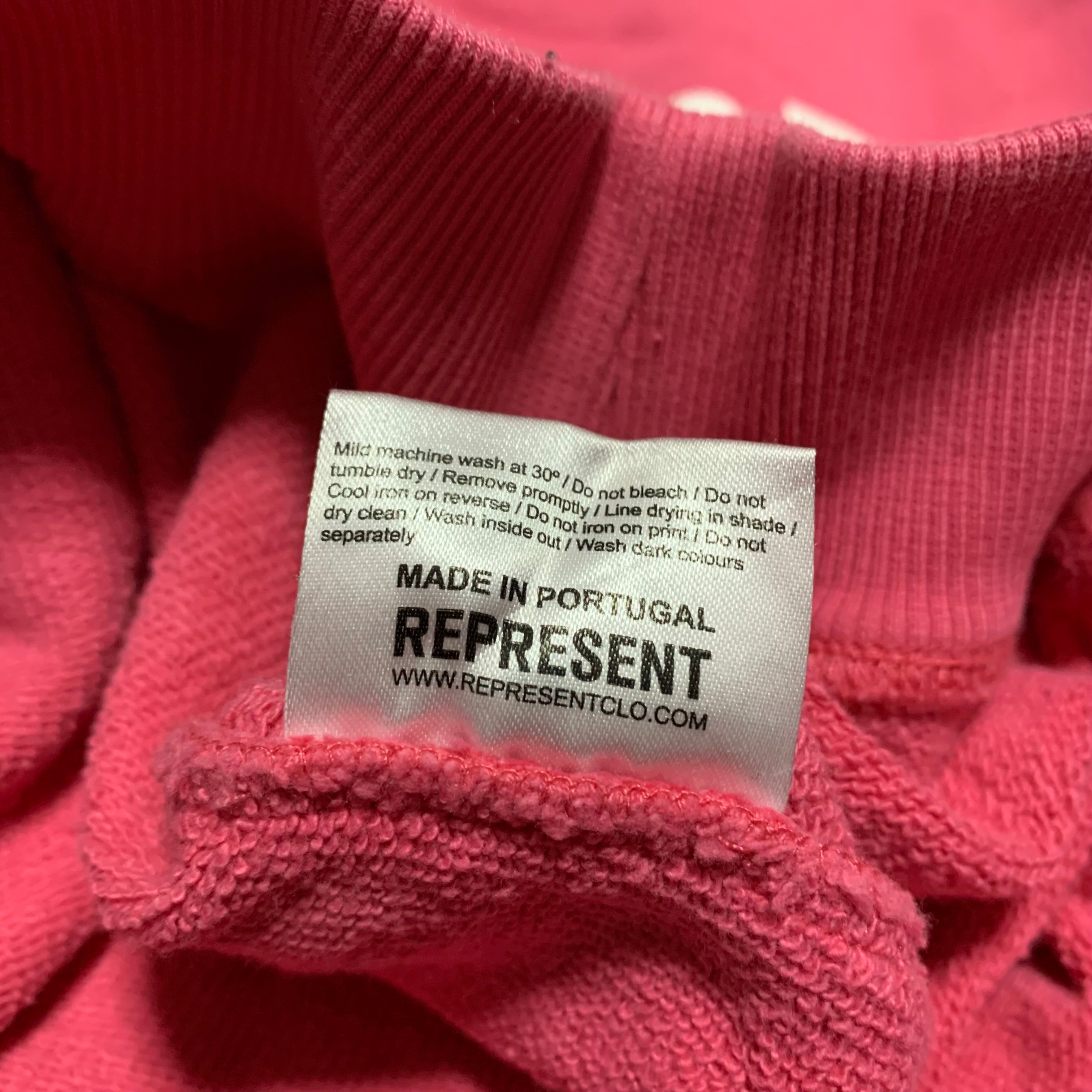 Represent Medium Owners Club Bubblegum Pink Hoodie