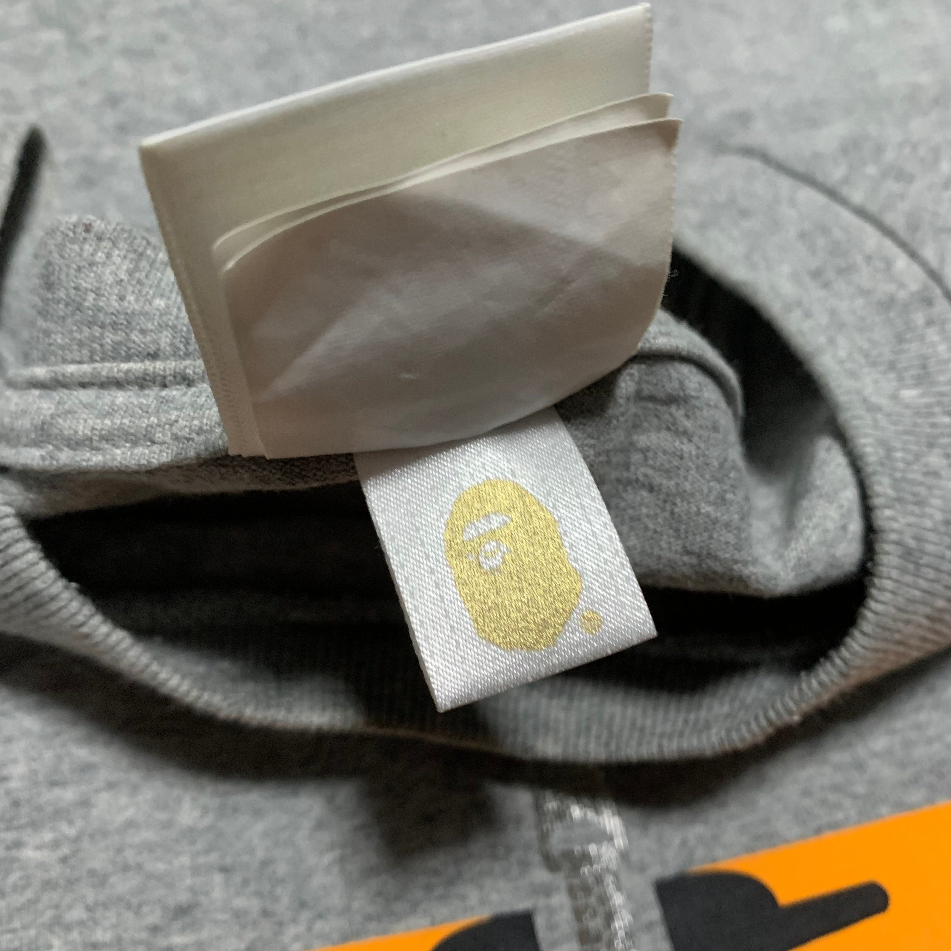 Bape Medium Tiger Shark Grey Tee A Bathing Ape