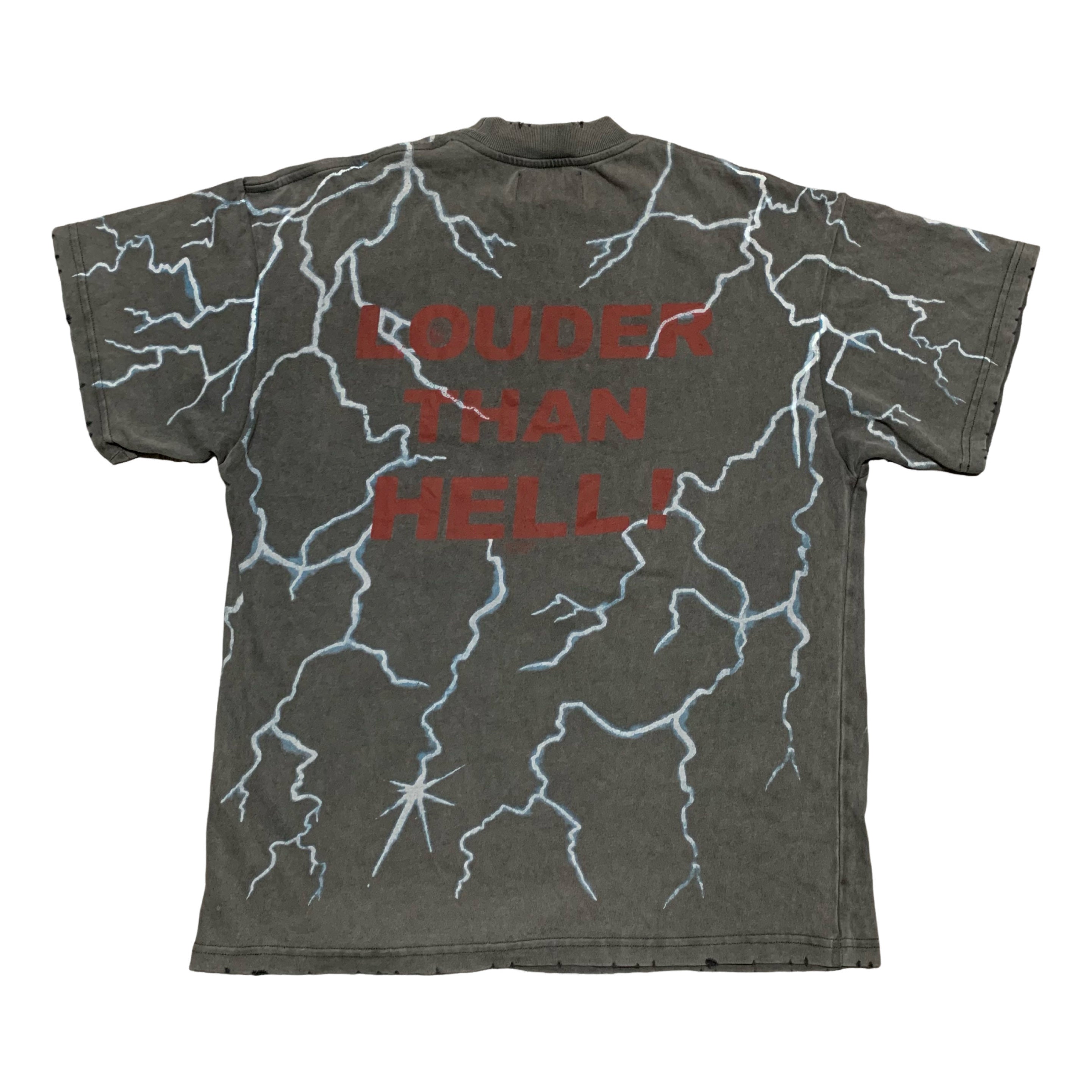 Represent XS Louder Than Hell Vintage Grey Tee
