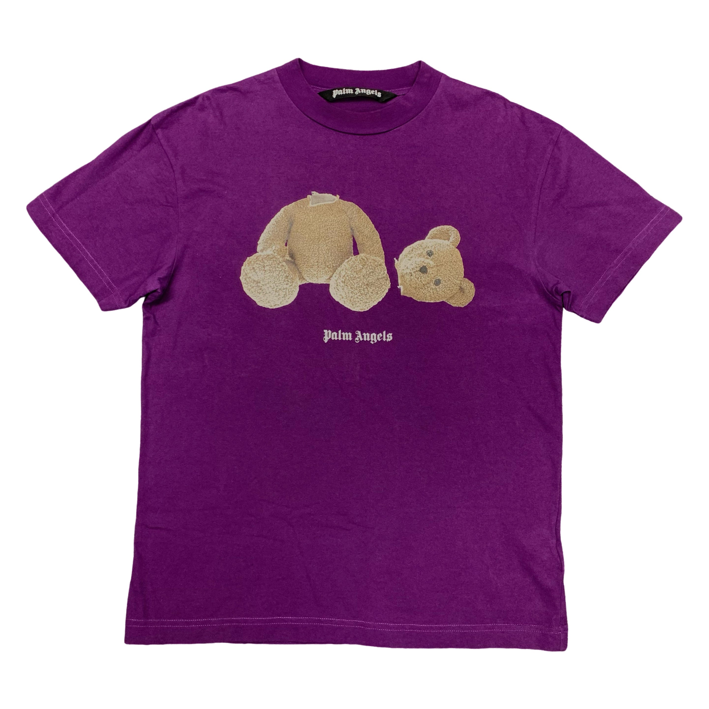 Palm Angels Small Tee Bear Classic Purple T-Shirt