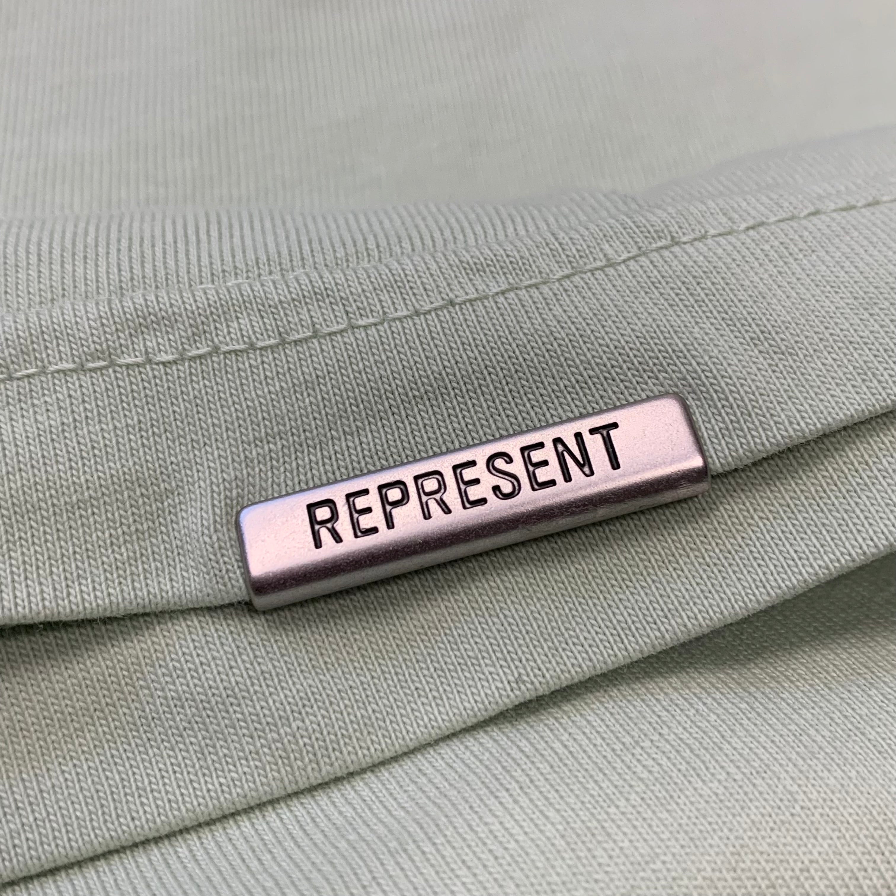 Represent Small Tee Grand Vintage Washed Sage T-Shirt